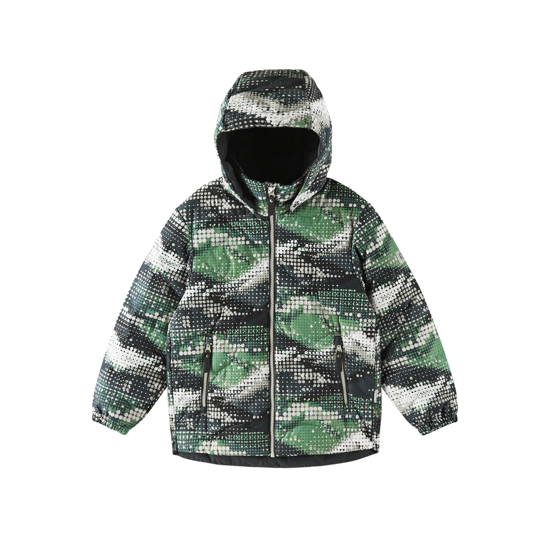 Reima Kurtka puchowa Fossila 5100058C Zielony Regular Fit