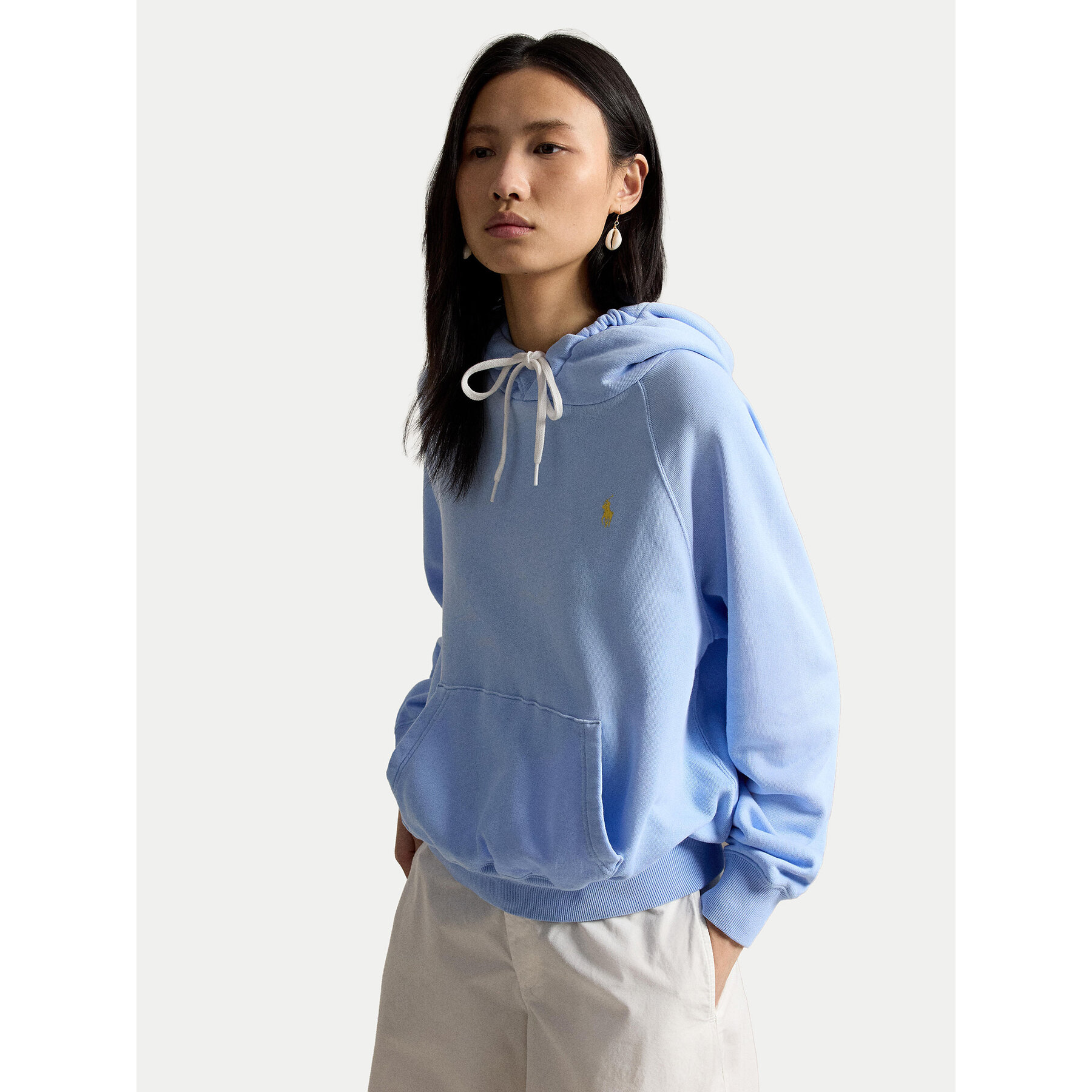 Polo Ralph Lauren Bluza 211971691503 Niebieski jasny Relaxed Fit