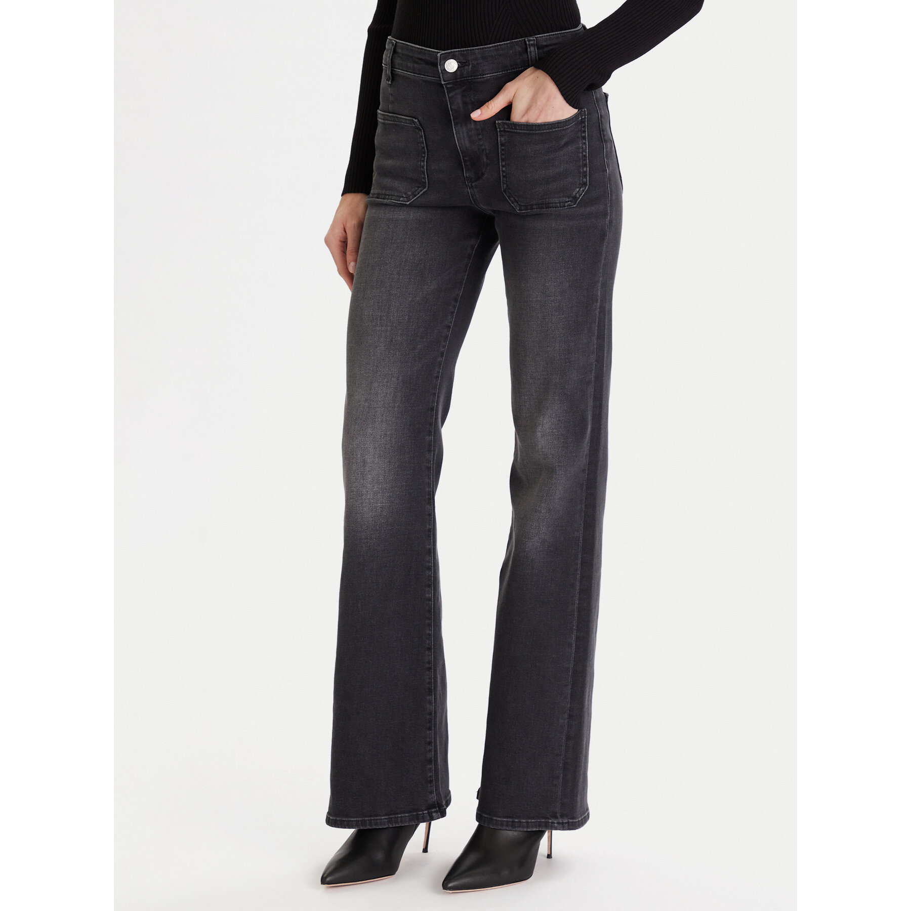 JOOP! Jeansy 58 254DT58Elea 30049676 Szary Flare Fit