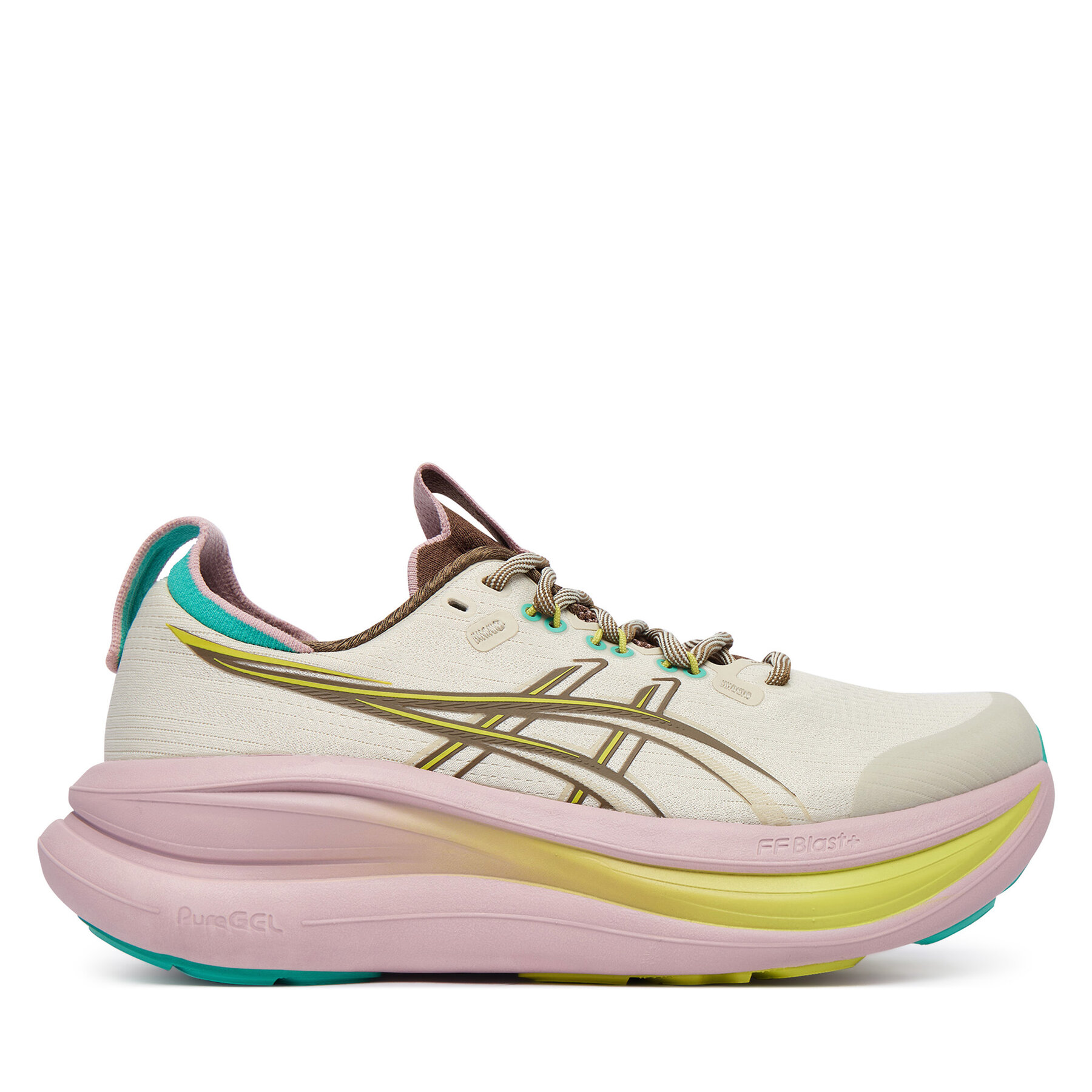 Asics Buty do biegania Gel-Nimbus 28 Tr 1012B981 Szary