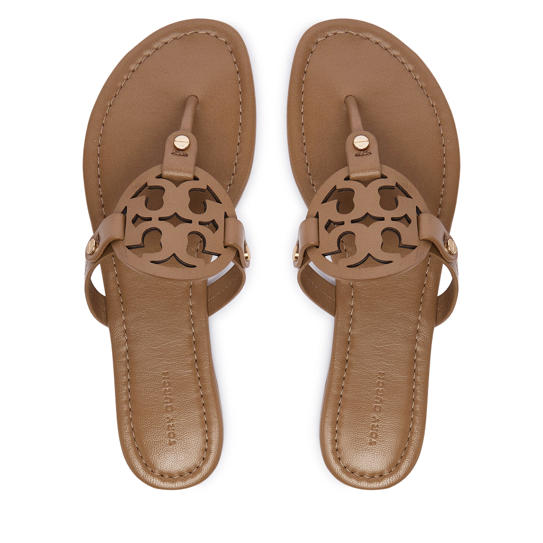 Tory Burch Japonki Miller 151169 Beżowy