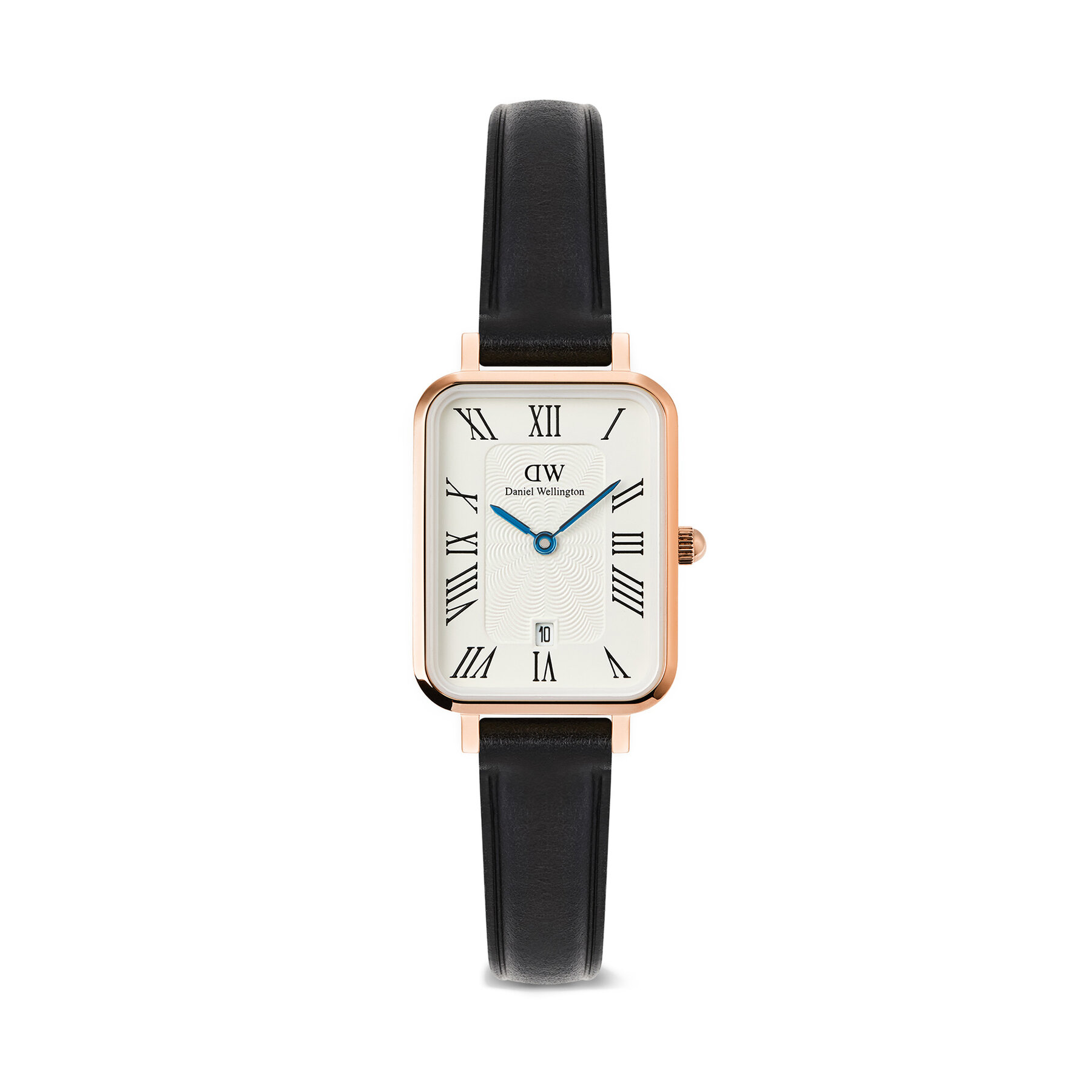 Daniel Wellington Zegarek Quadro Sterling Roman Numerals DW00100862 Czarny