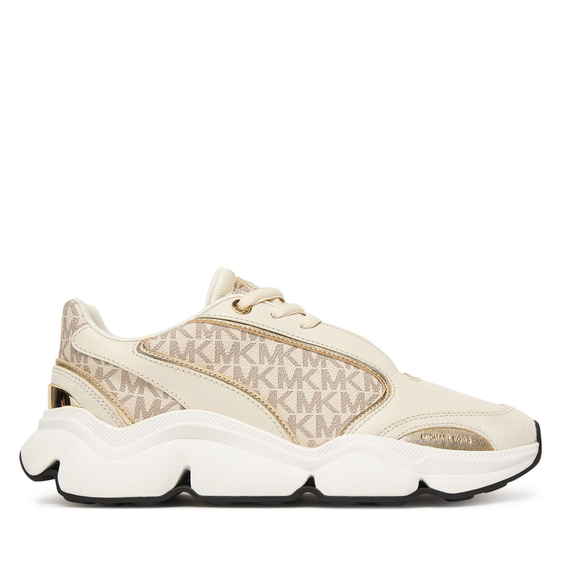 MICHAEL Michael Kors Sneakersy Renny 43F5RNFS1S Beżowy