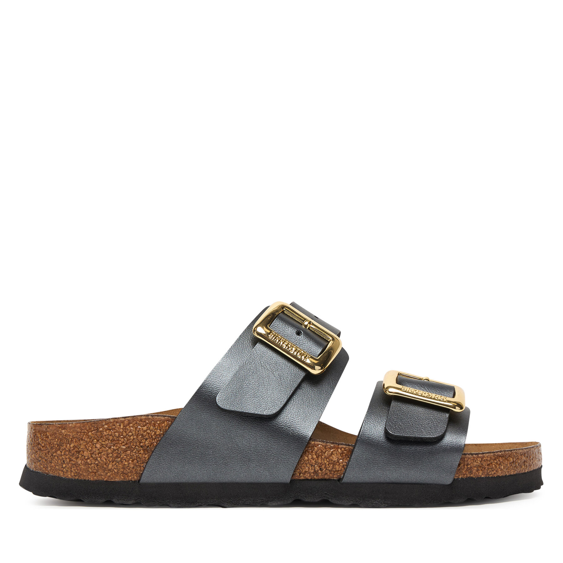Birkenstock Klapki Sydney Cushion Buckle 1031689 Czarny