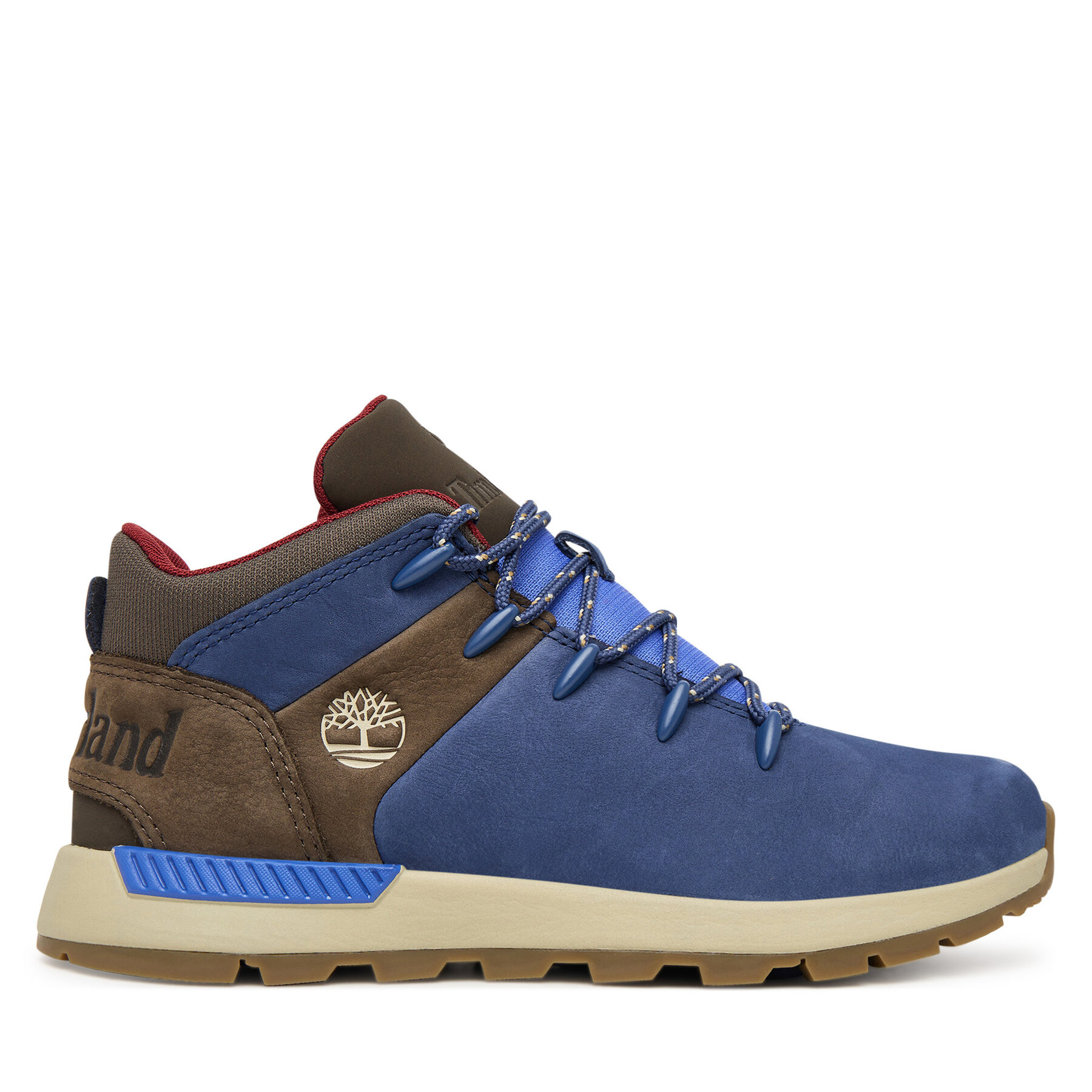 Timberland Trzewiki Mid Lace UP SneakerTB0A6AG5EP21 Niebieski