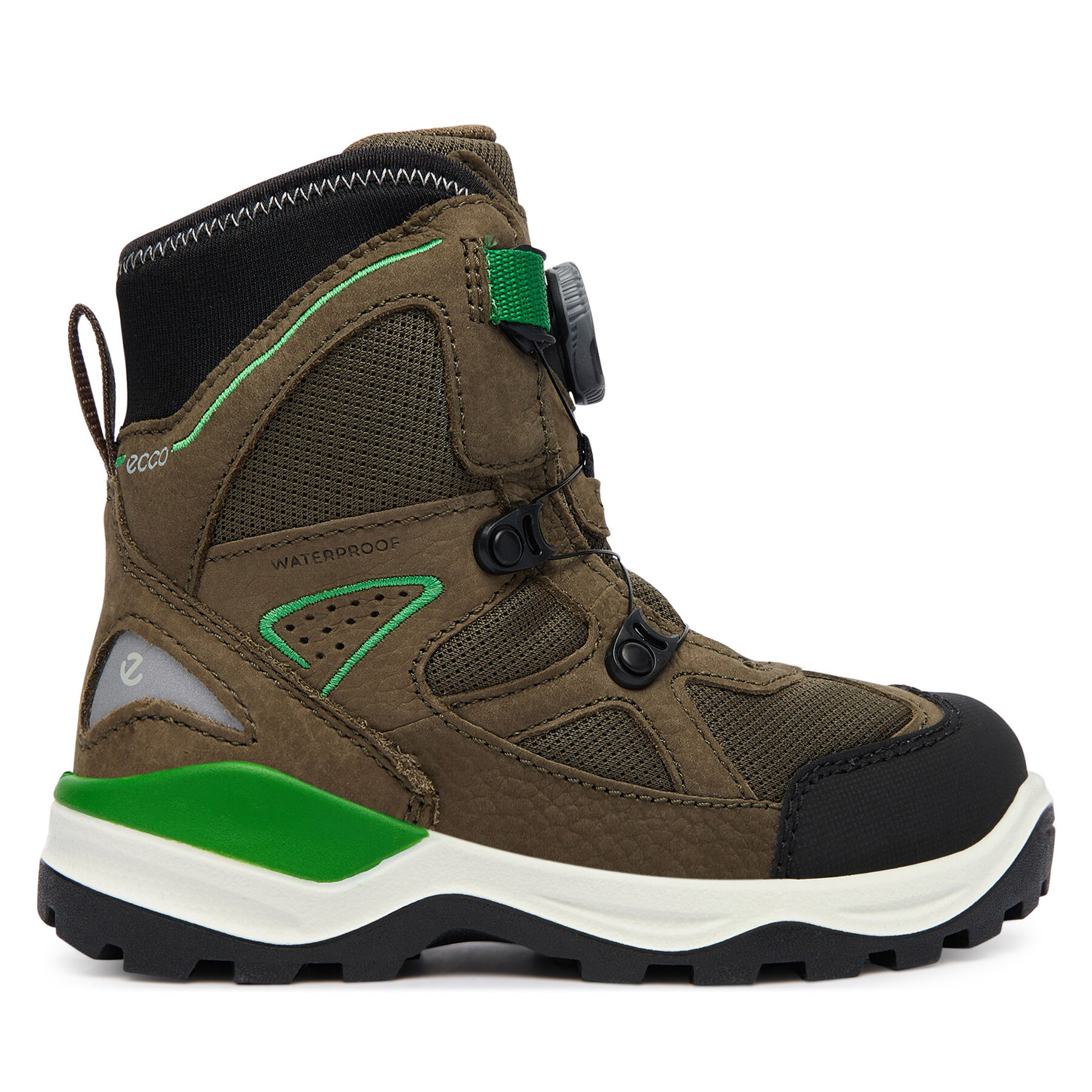 ECCO Śniegowce Snow Mountain 710332 Zielony