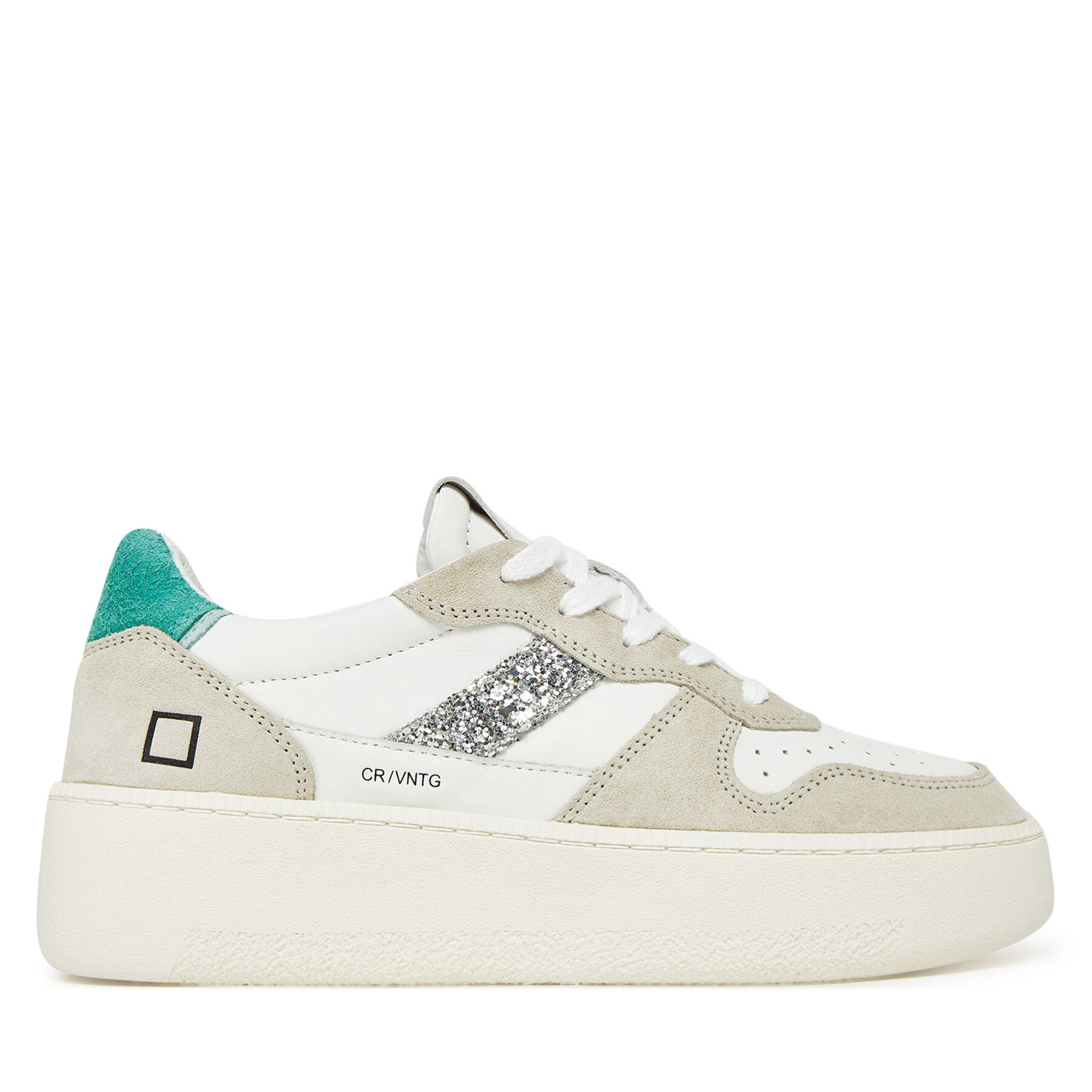 D.A.T.E. Sneakersy Court W421-CP-VC Biały