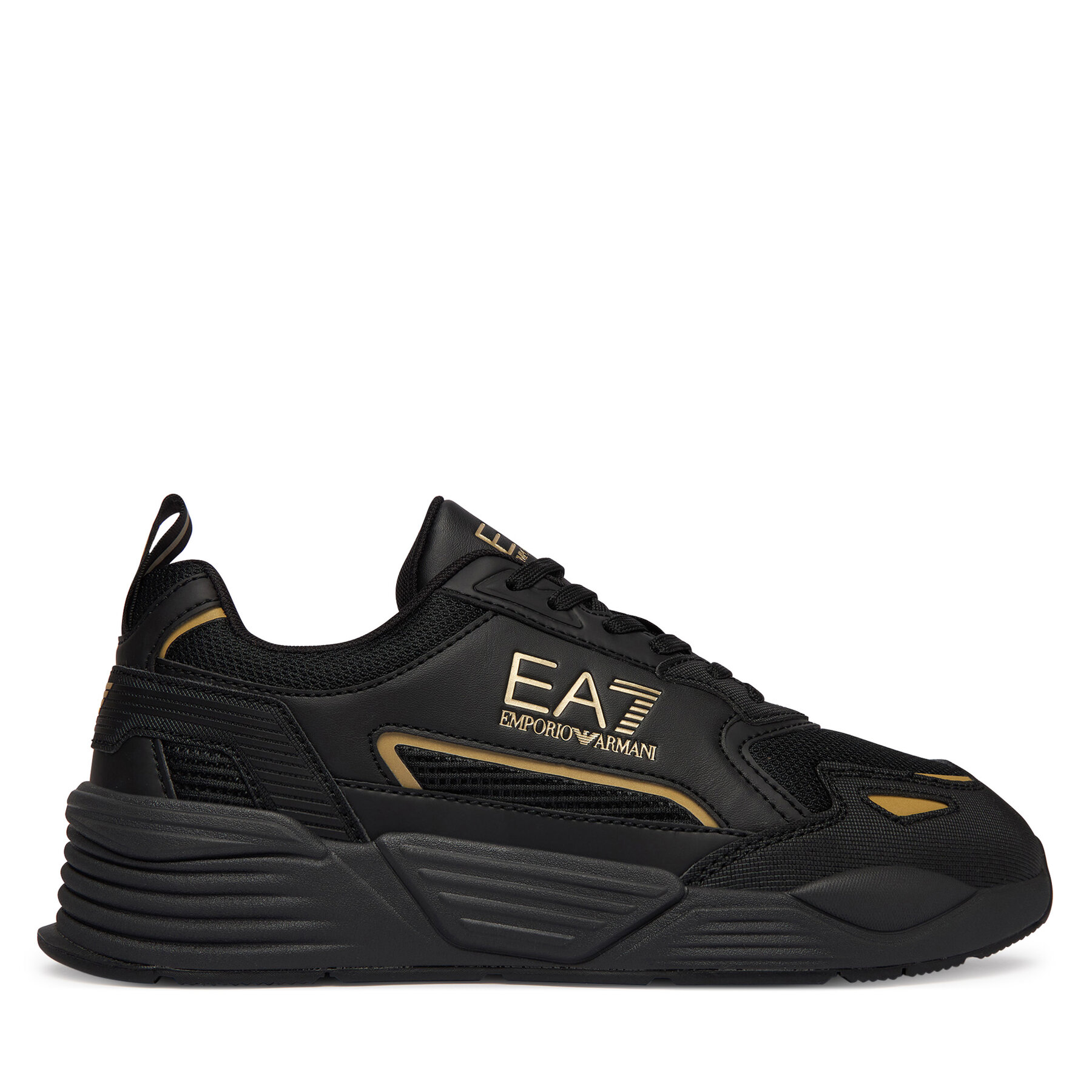 EA7 Emporio Armani Sneakersy 7X000308 AF18447 MZ177 Czarny