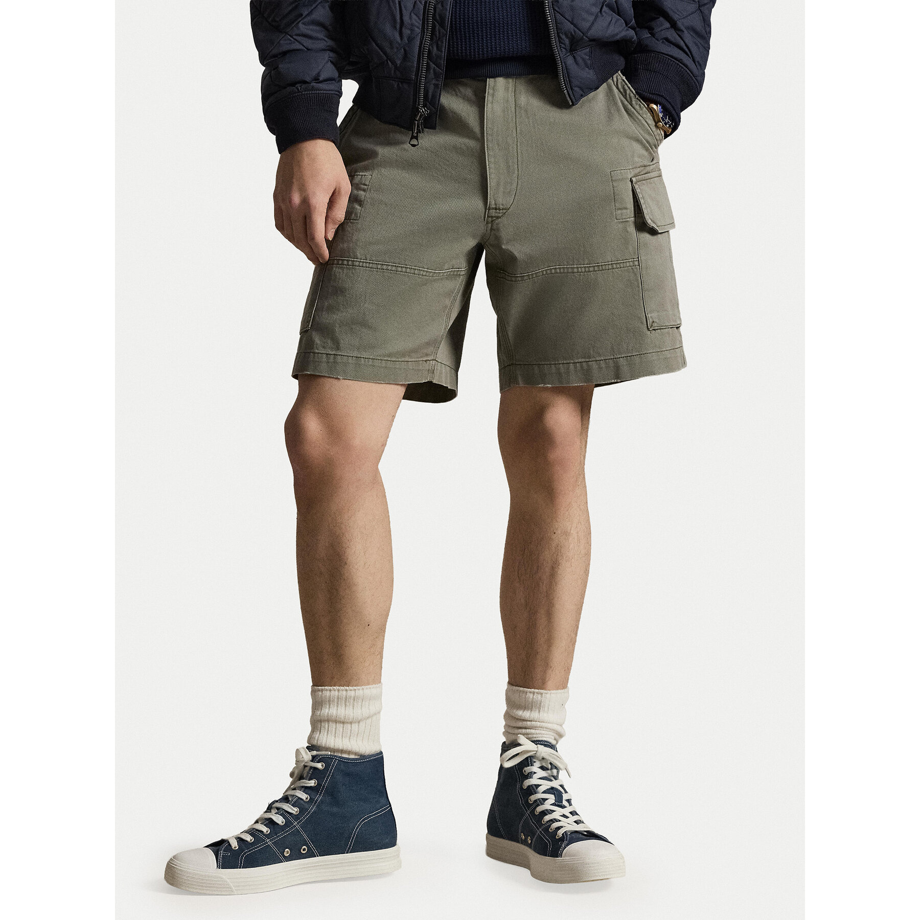Polo Ralph Lauren Szorty materiałowe 710964027002 Zielony Relaxed Fit