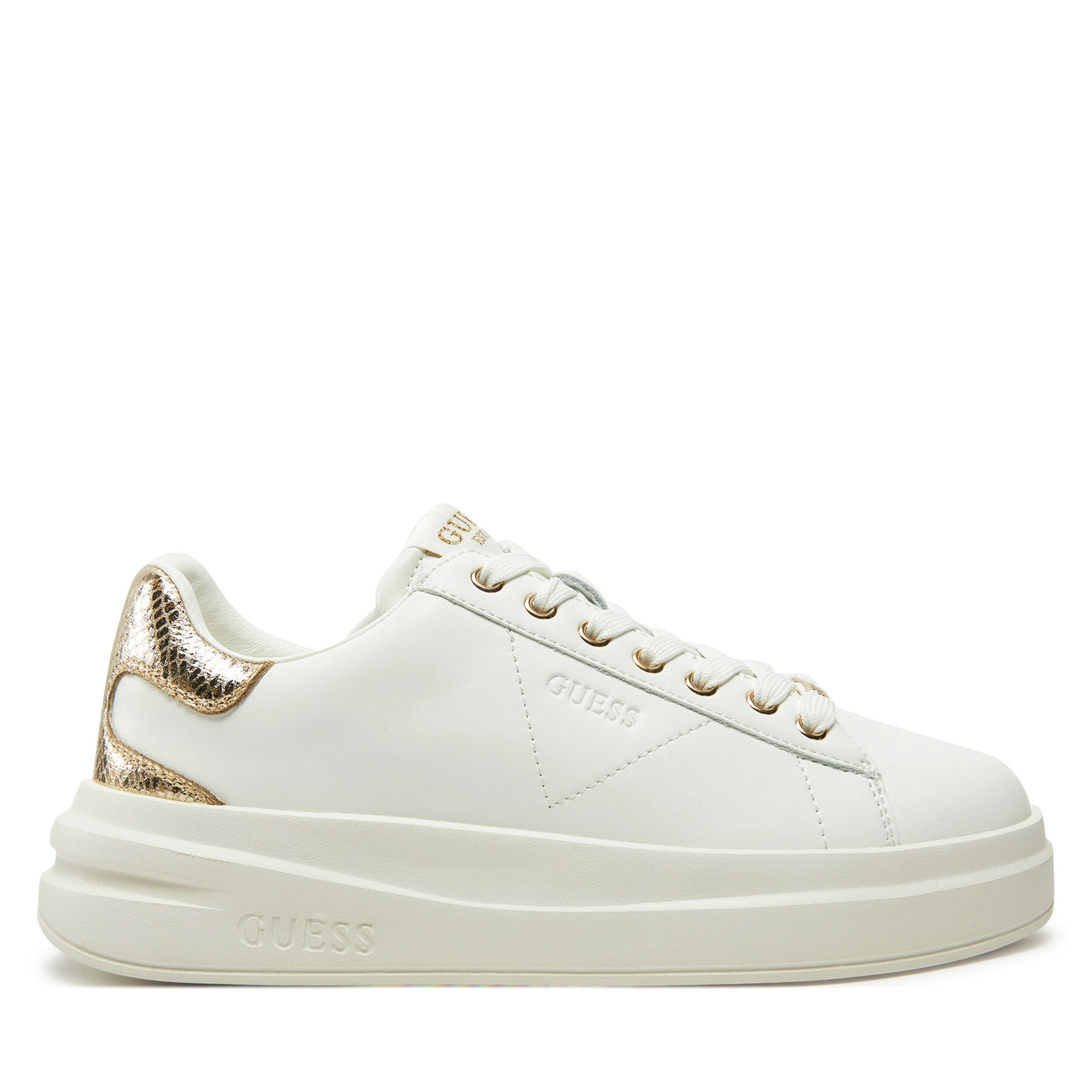 Guess Sneakersy FLTELB LEM12 Biały
