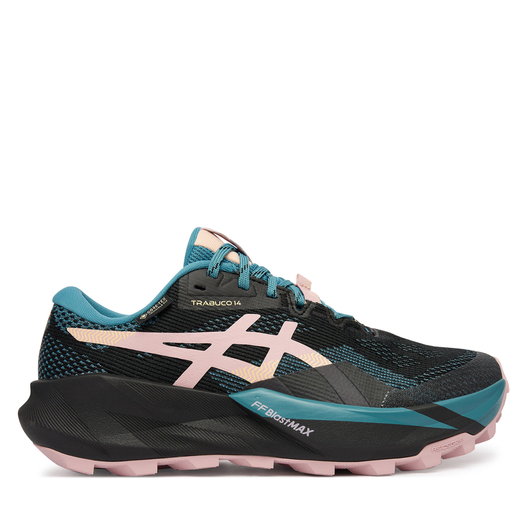 Asics Buty do biegania Trabuco 14 Gtx 1012B936 Czarny