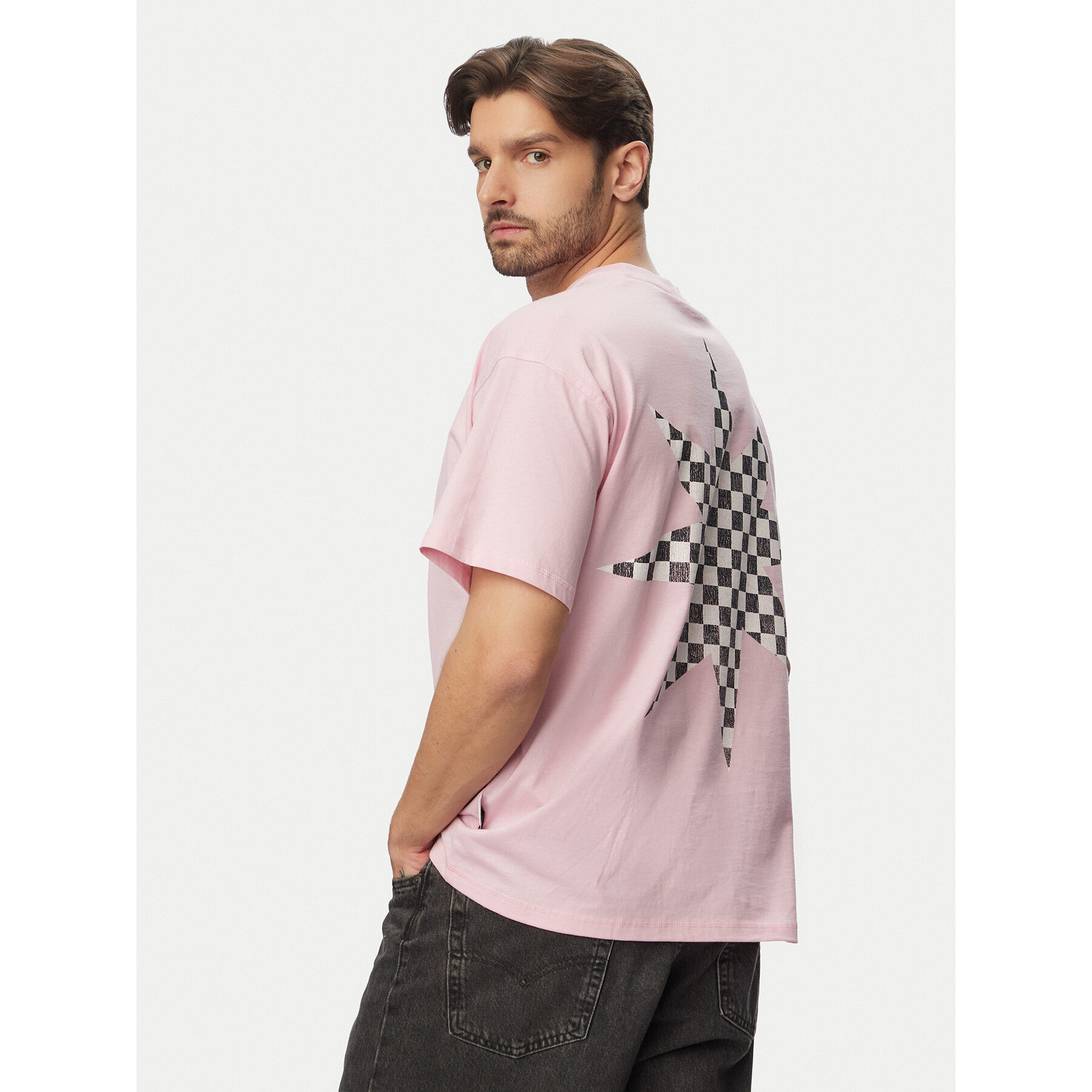 Jack & Jones T-Shirt Solano 12296270 Fioletowy Regular Fit