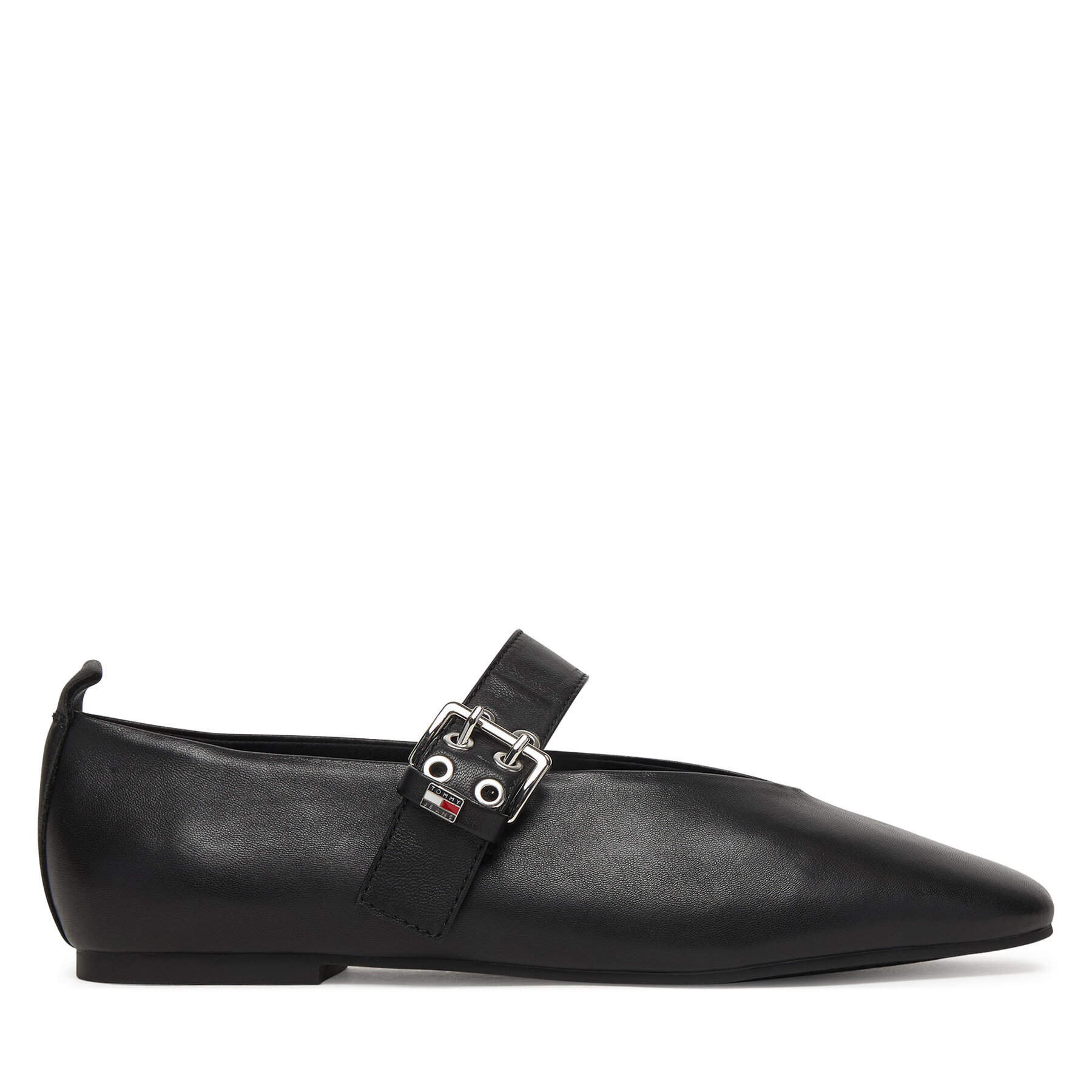 Tommy Jeans Baleriny Tjw Ballerina Buckle EN0EN03019 Czarny