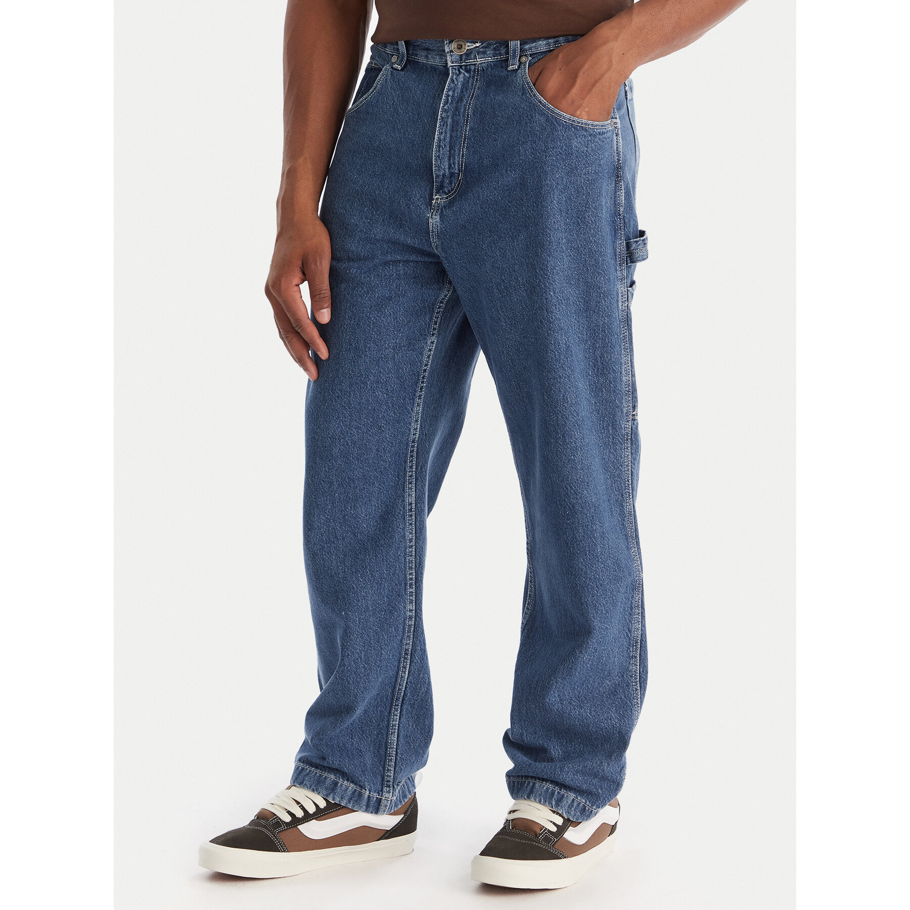 Billabong Jeansy Bad Dog Workwear EBYDP03002 Niebieski Loose Fit