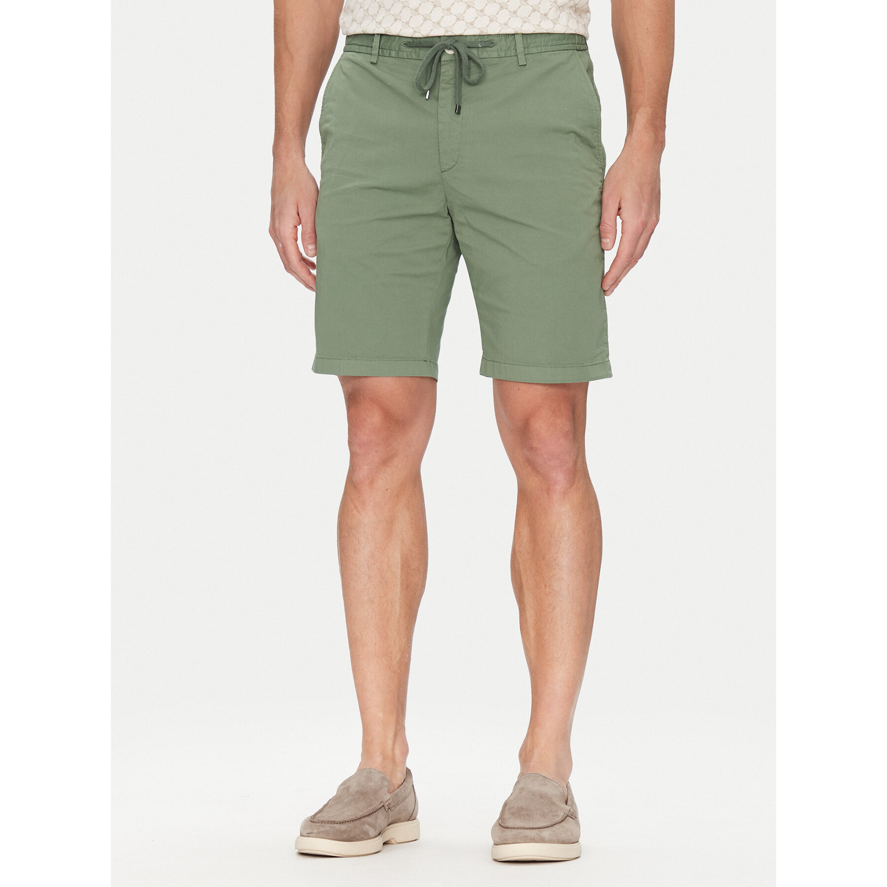 JOOP! Szorty materiałowe 17 JT-80Capri-D 30045912 Zielony Slim Fit