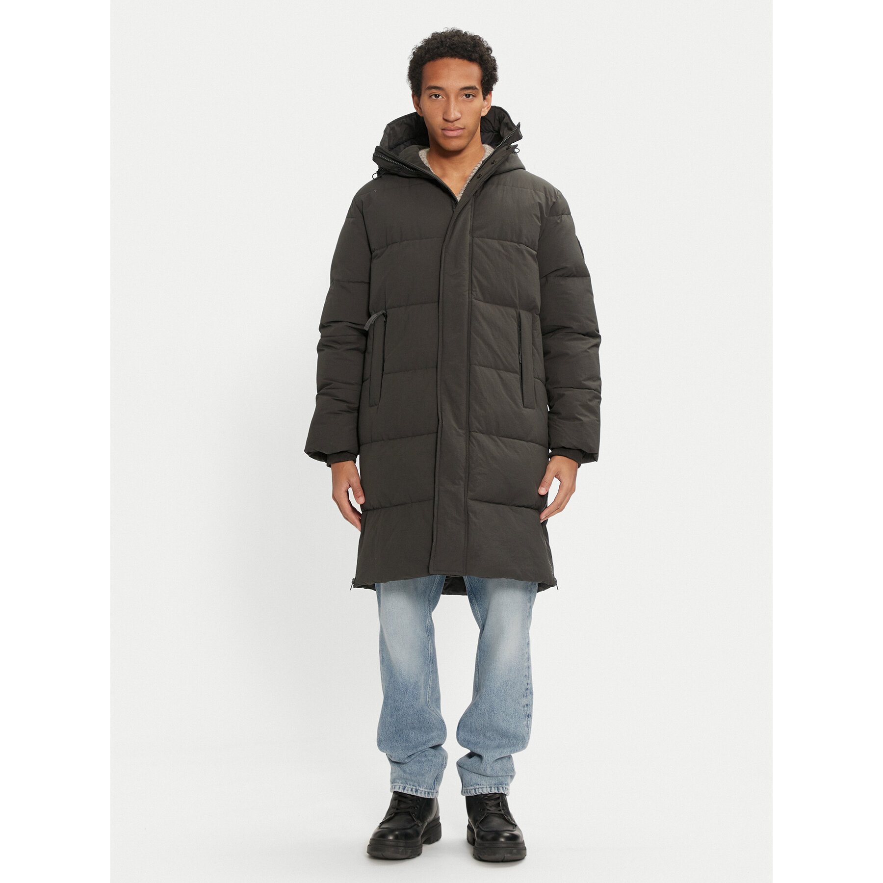 Mustang Kurtka zimowa Leroy 1015611 Czarny Regular Fit
