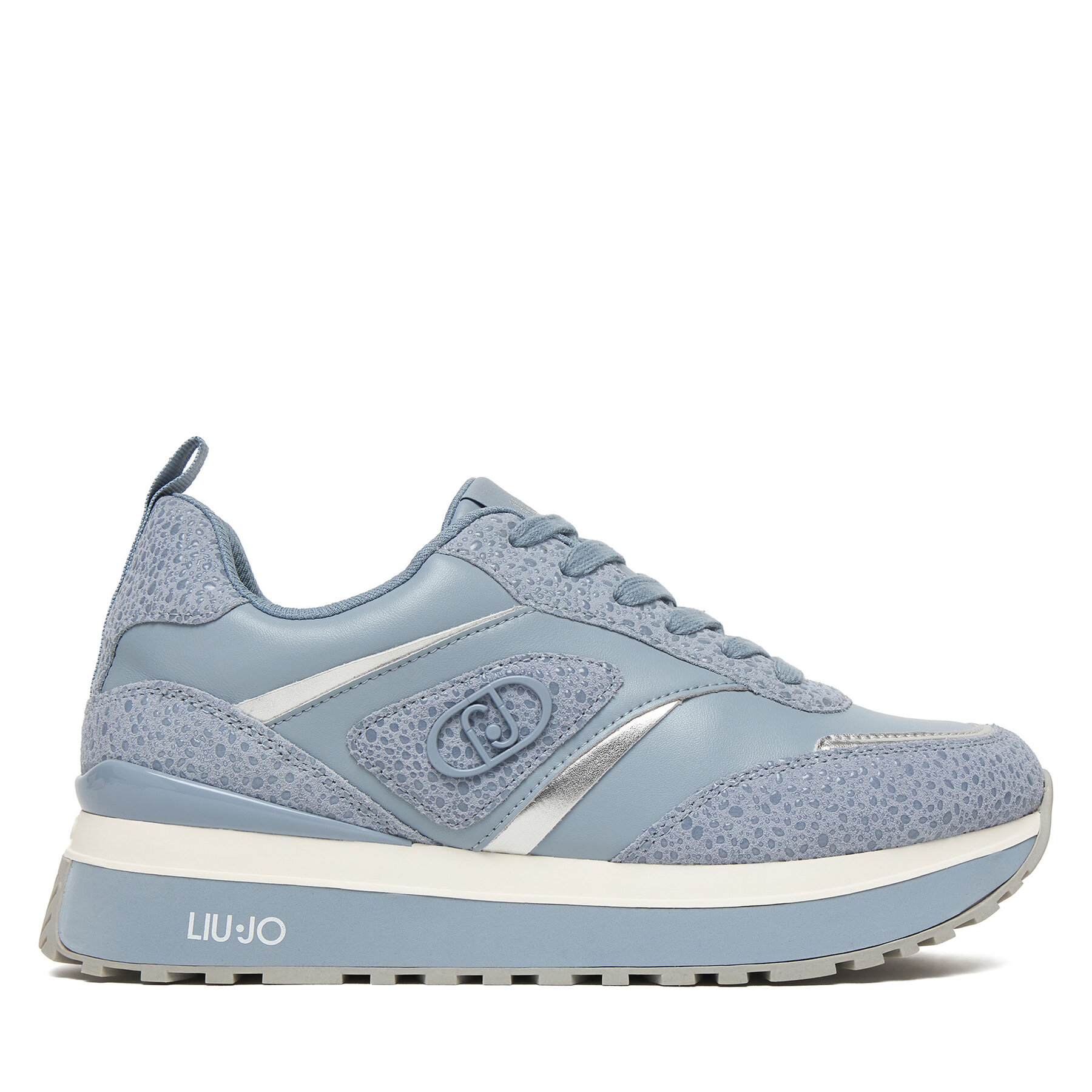 Liu Jo Sneakersy Maxi Wonder 97 BA6007 PX808 Niebieski