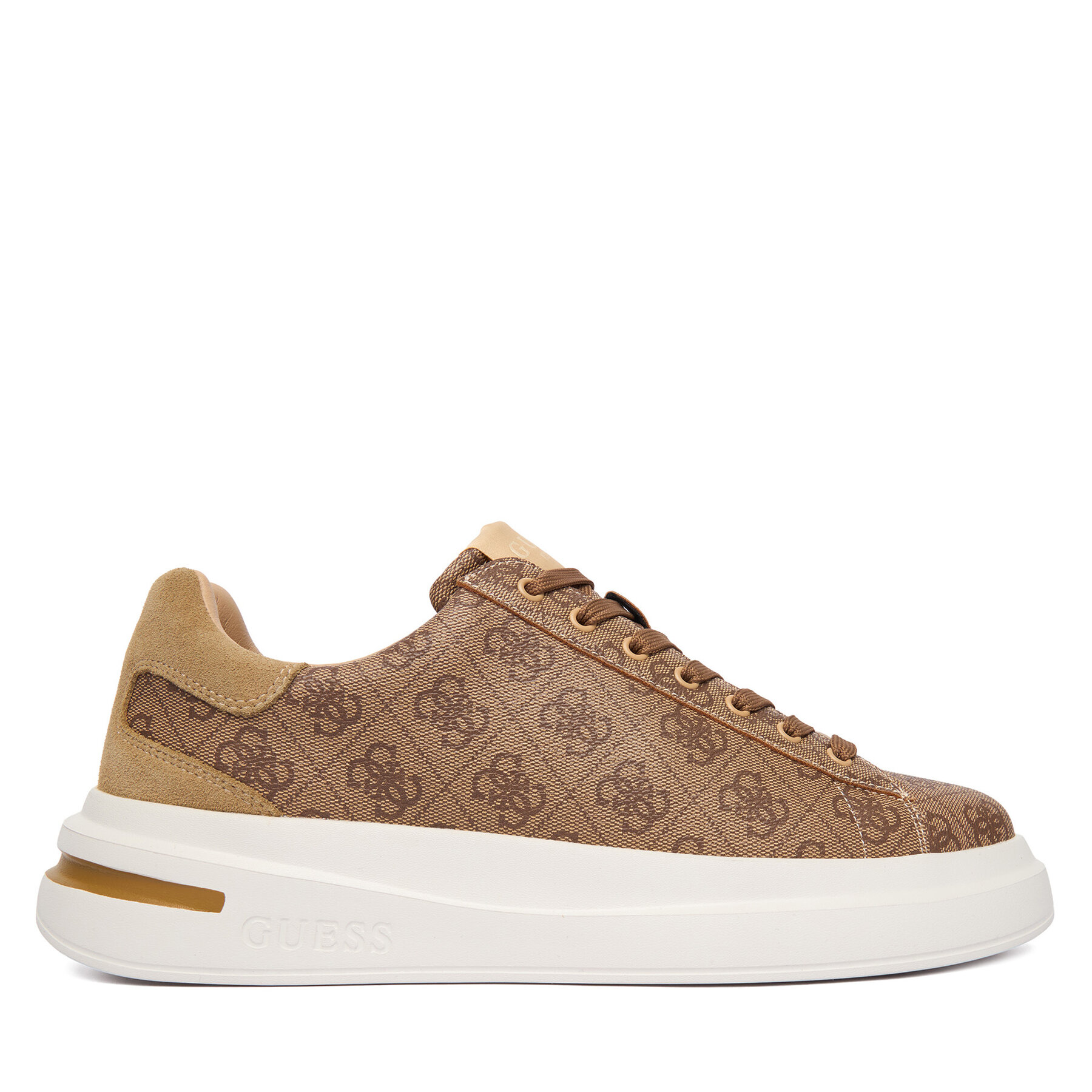 Guess Sneakersy FMPELA FAL12 Brązowy
