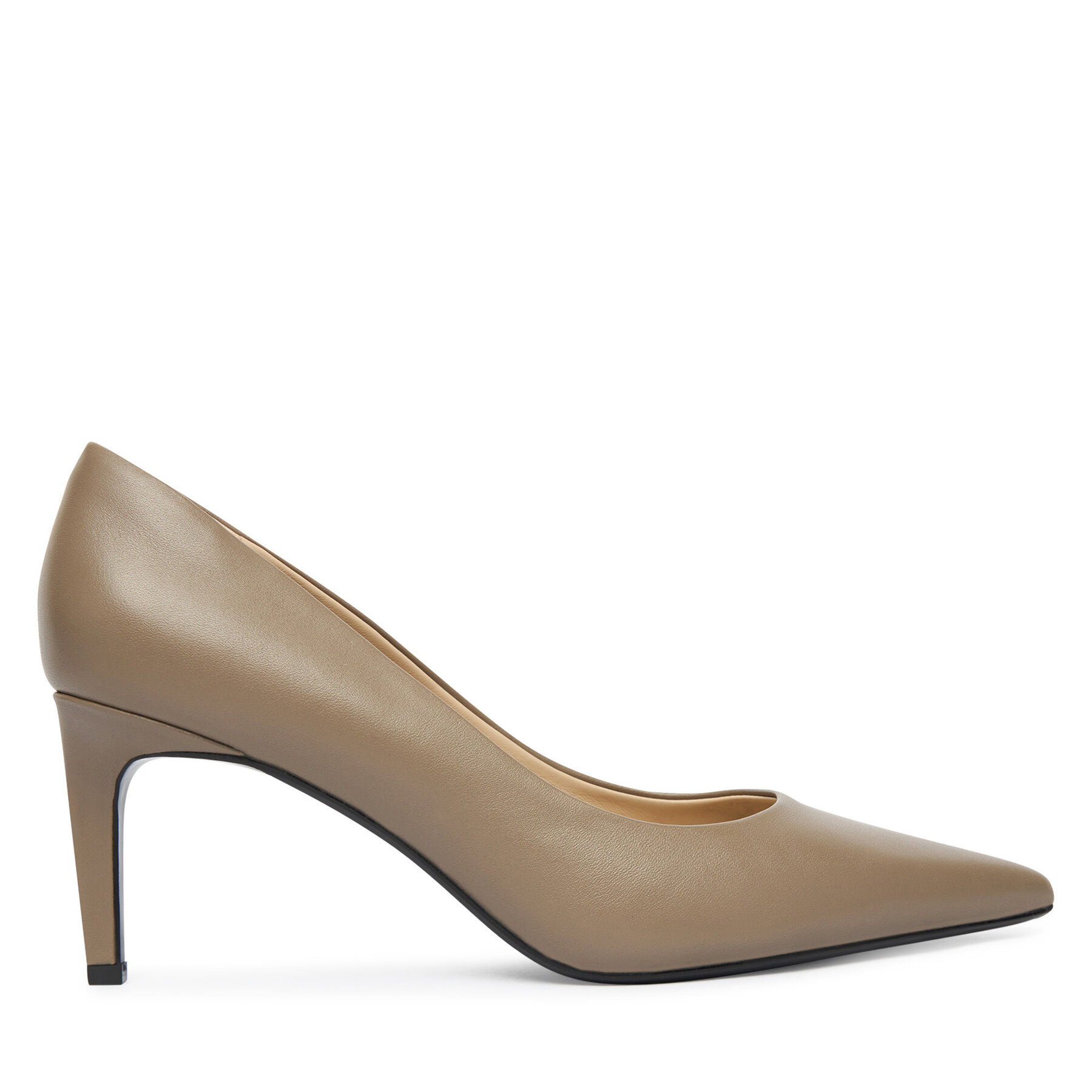 Calvin Klein Szpilki Ess Stiletto 70 HW0HW02607 Beżowy