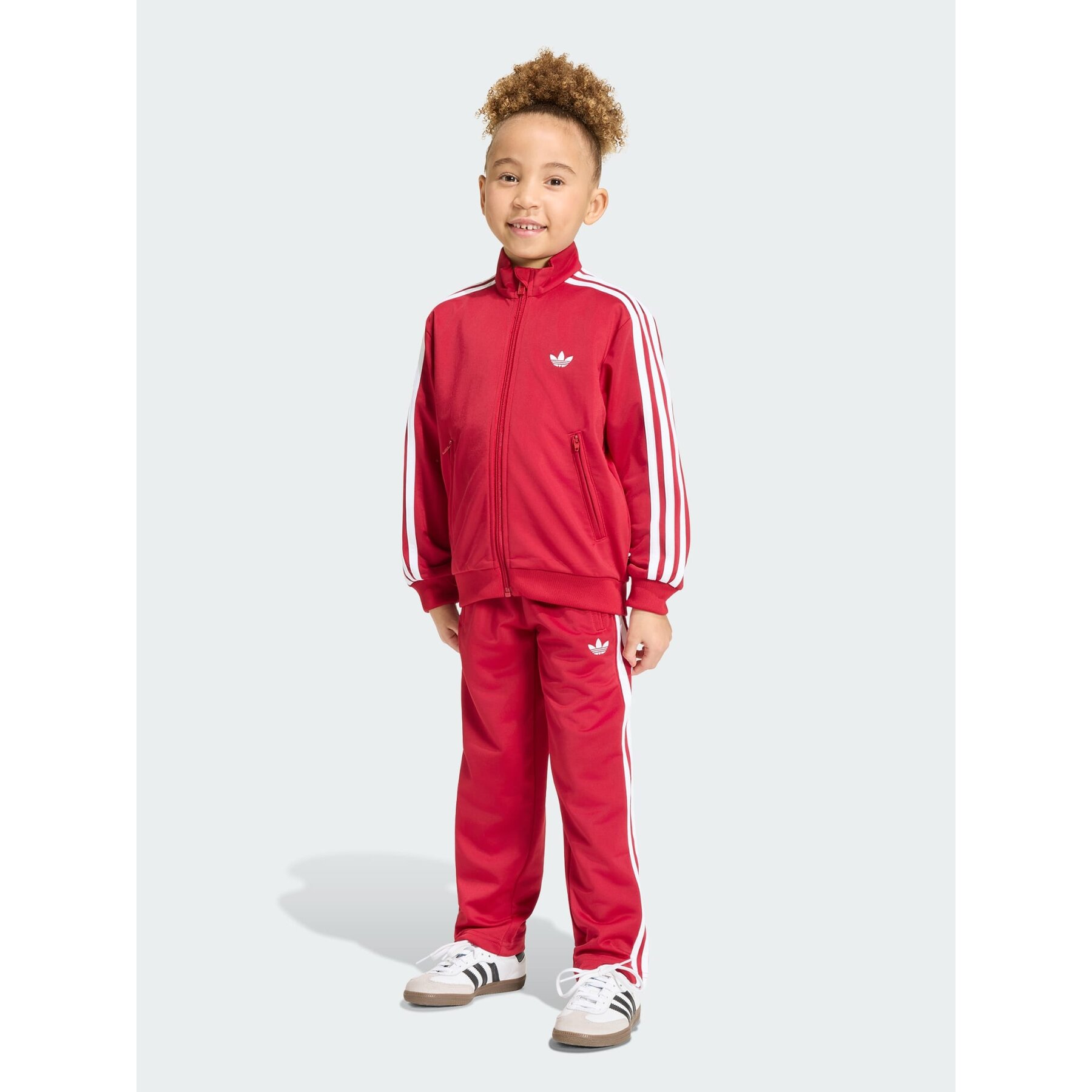 adidas Dres Firebird HZ6593 Czerwony Regular Fit