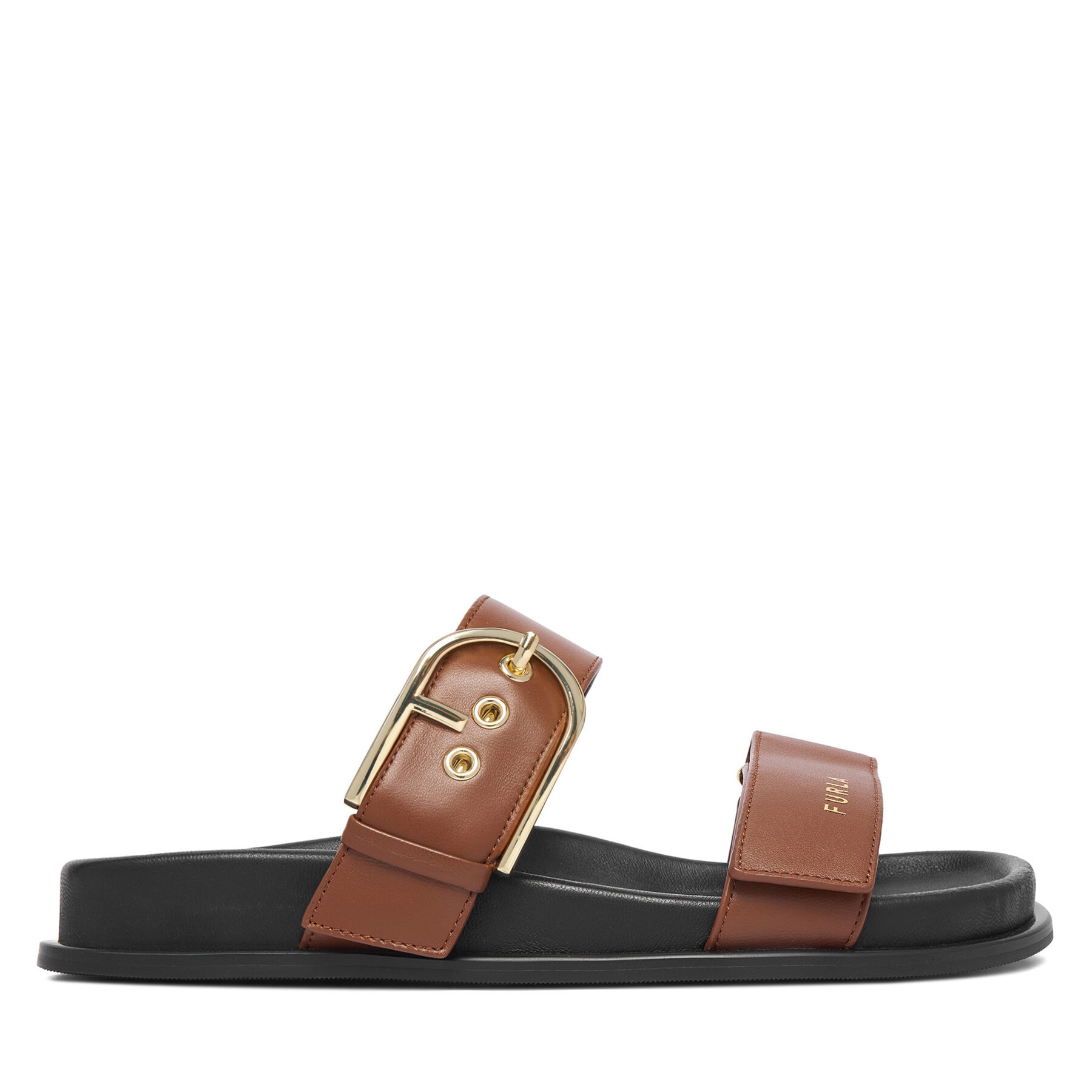Furla Klapki Solea YL56SOE BX4513 CN 03B00 Brązowy