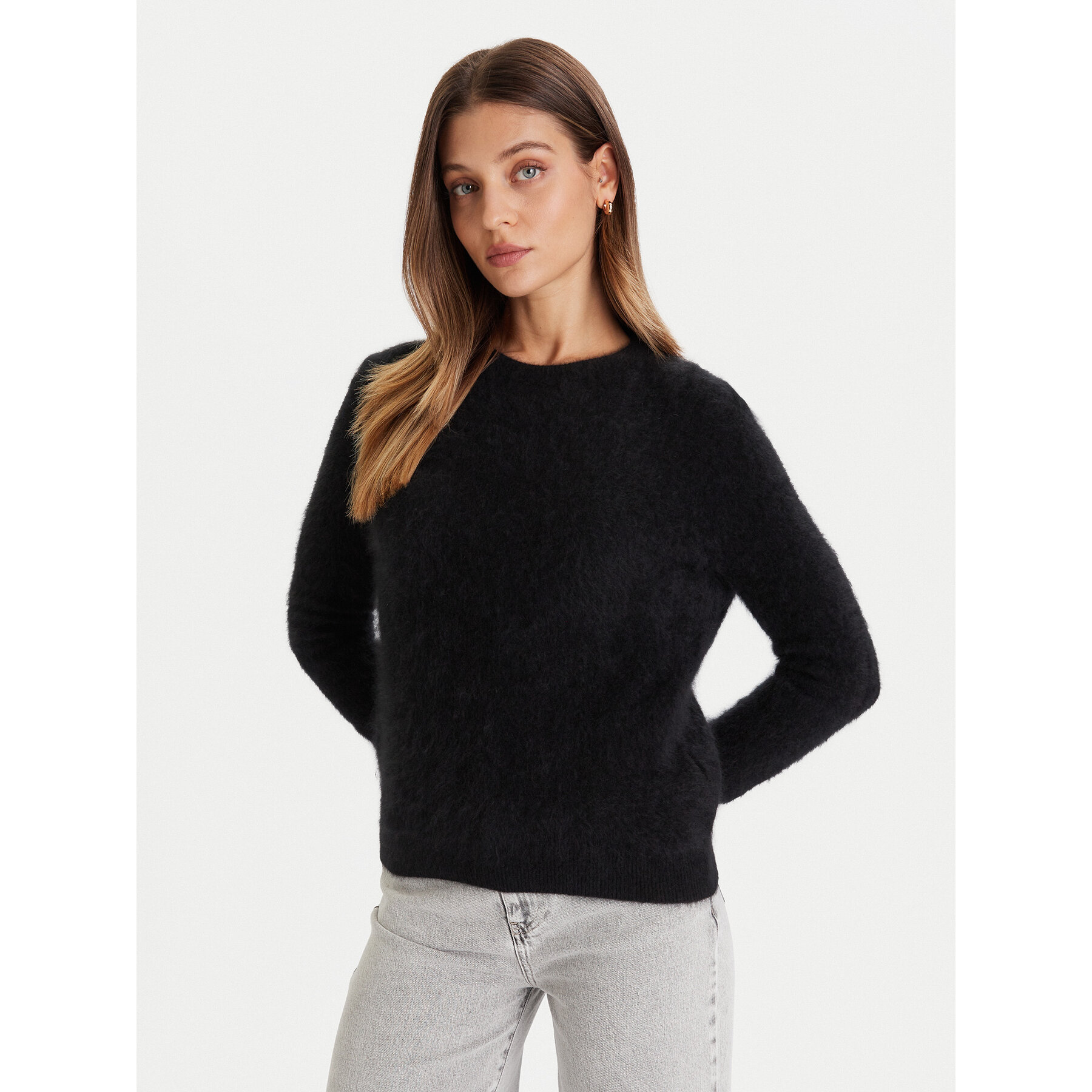 ViCOLO Sweter 22066F Czarny Regular Fit