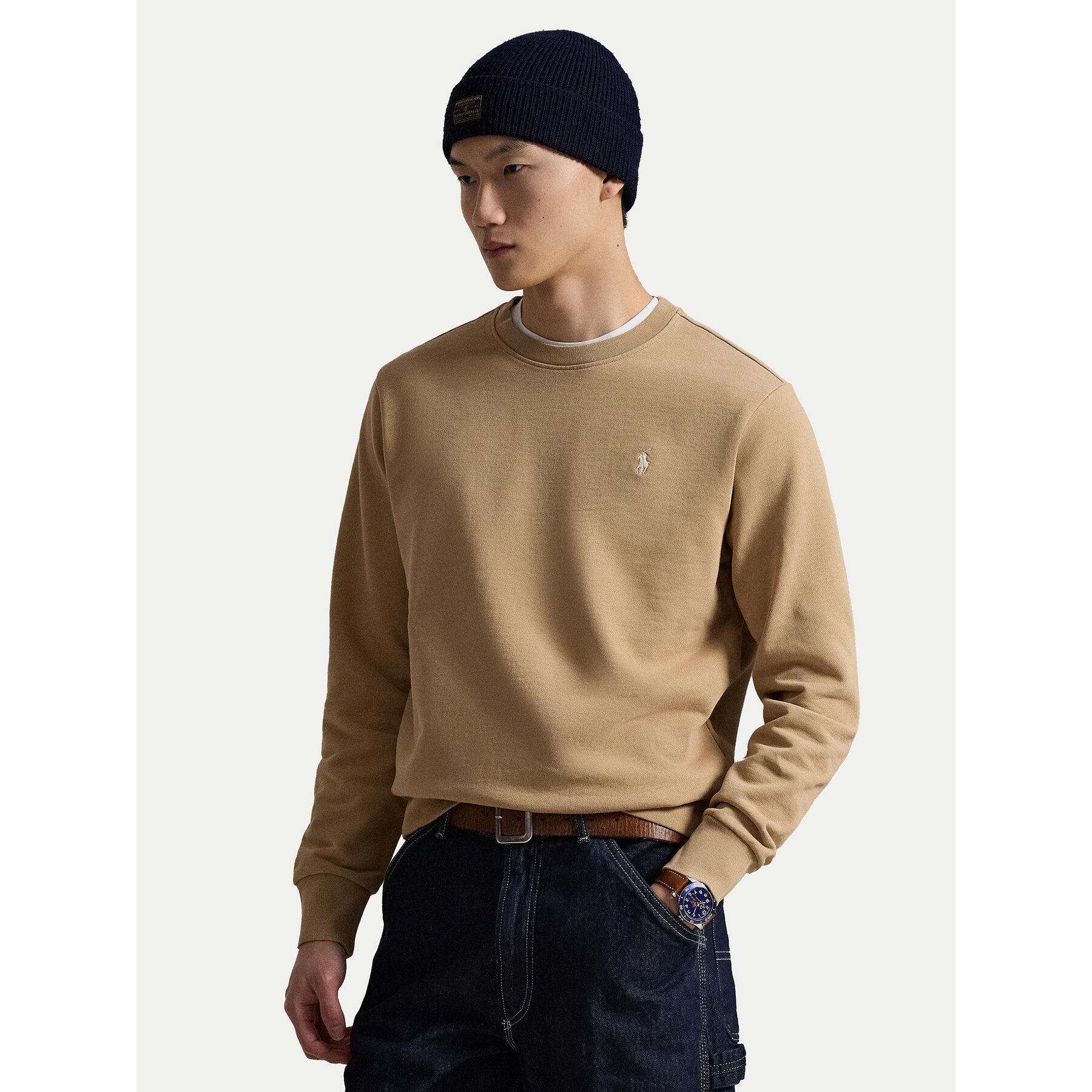 Polo Ralph Lauren Bluza 710916689038 Beżowy Regular Fit