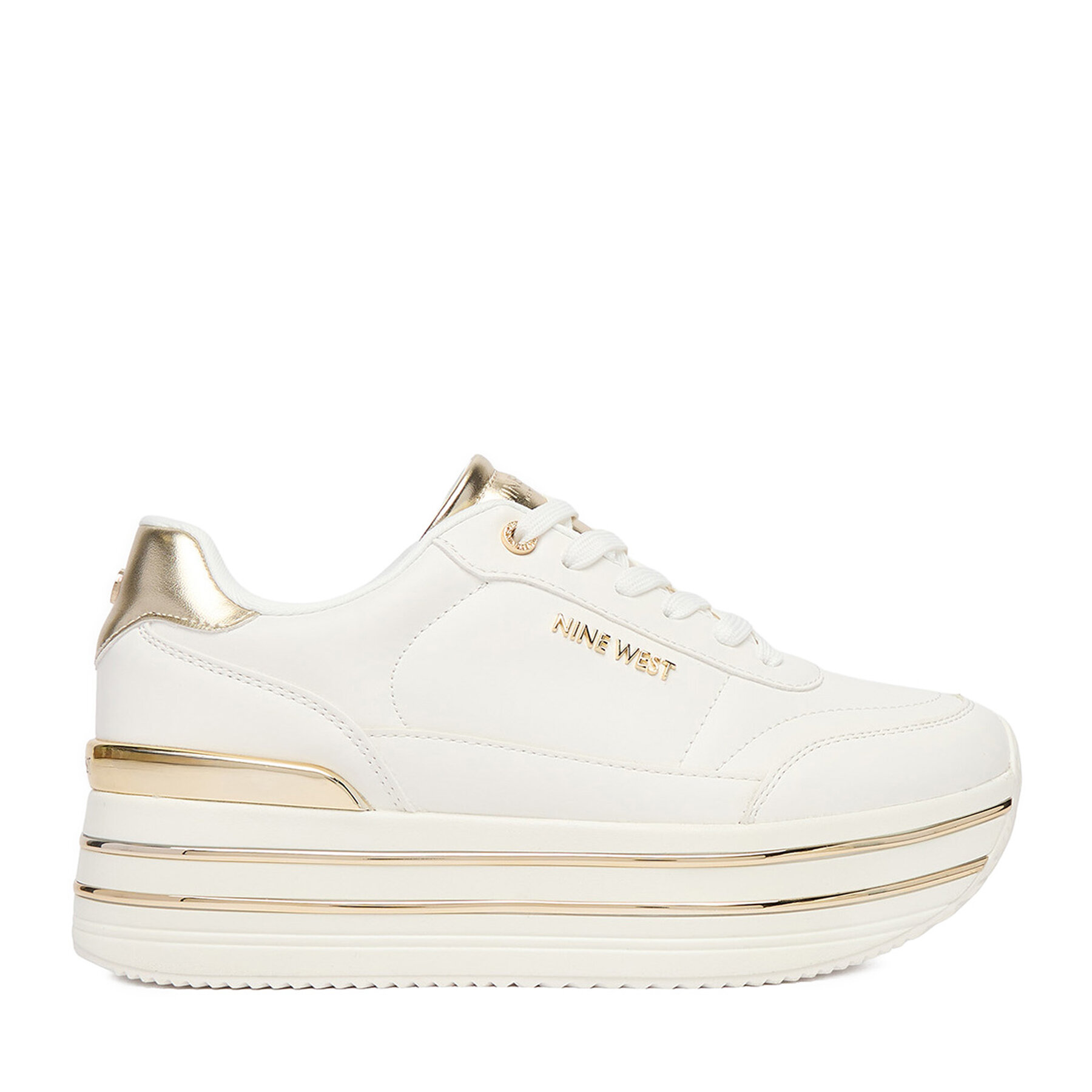 Nine West Sneakersy CEO-AW25-3C201 Biały