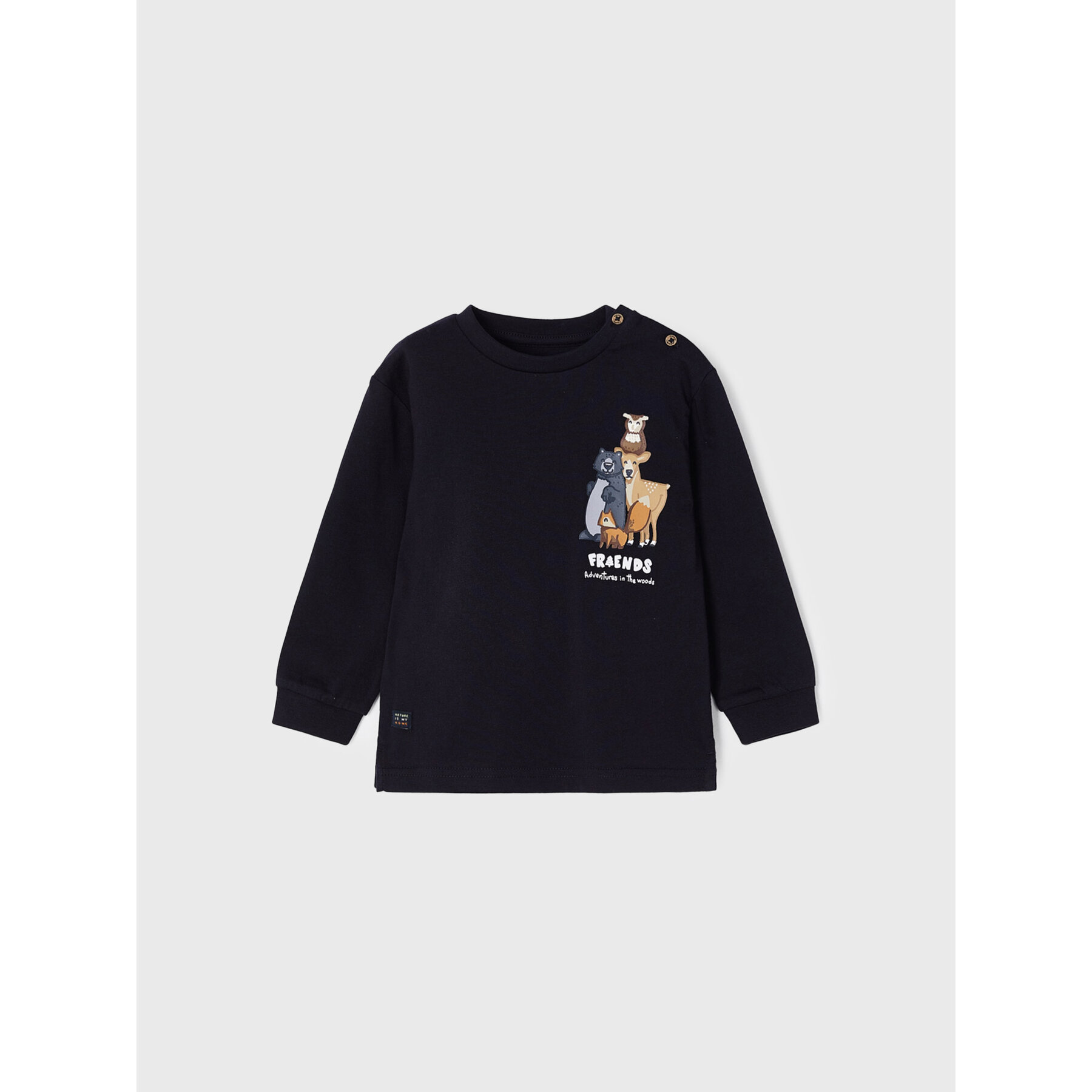 Mayoral Bluzka 2010 Czarny Regular Fit