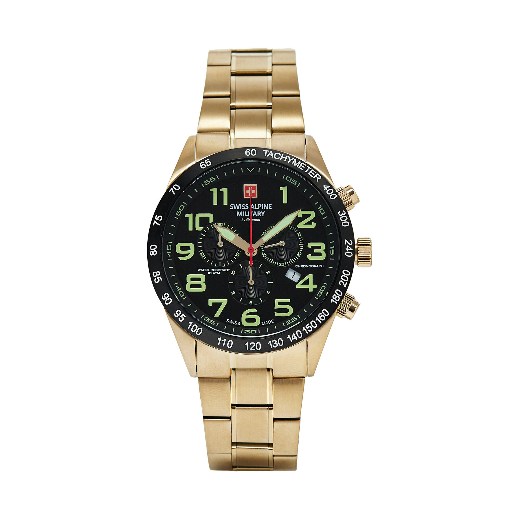 Swiss Alpine Military Zegarek 7047.9117 Złoty