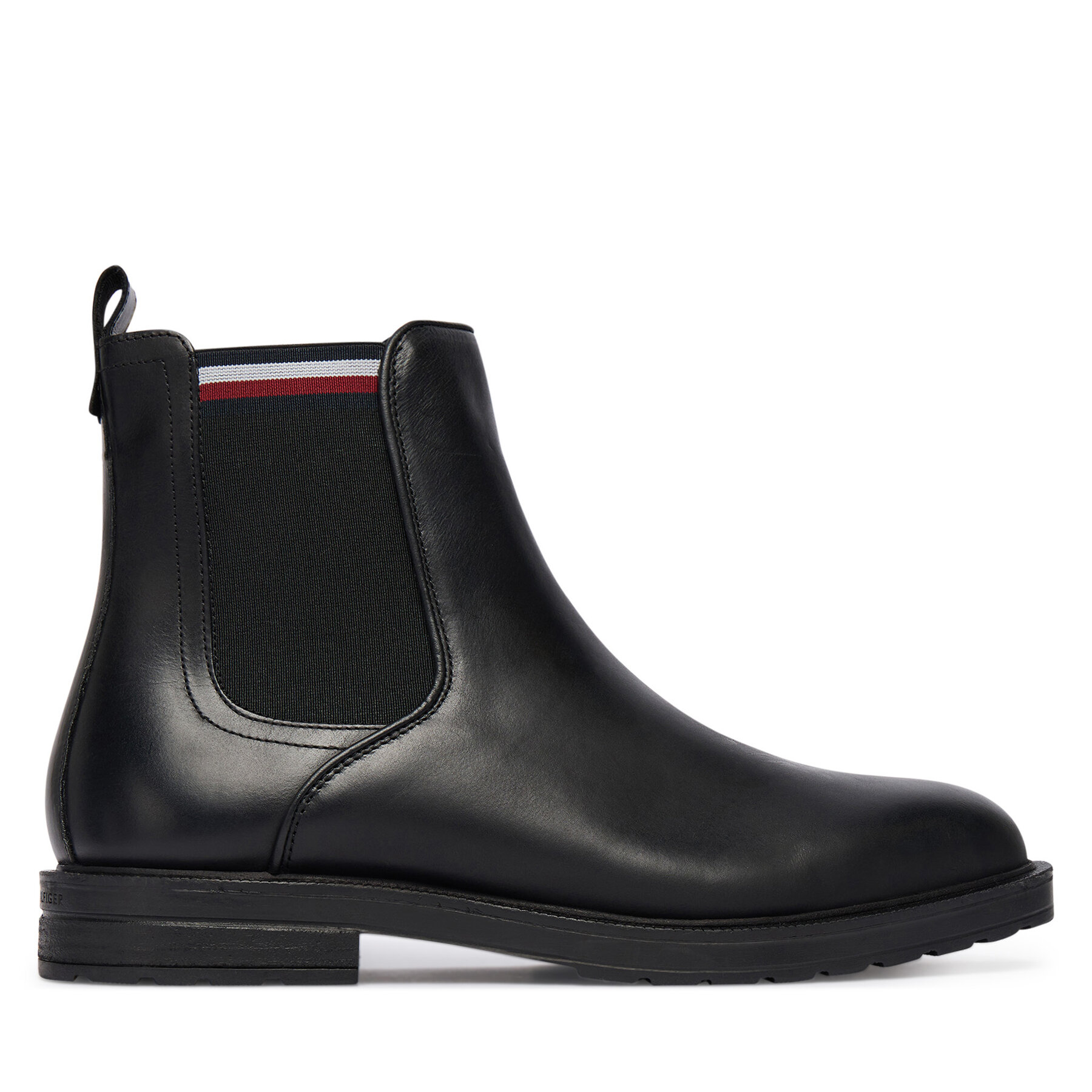 Tommy Hilfiger Botki Cleated Hilifger W FM0FM05728 Czarny