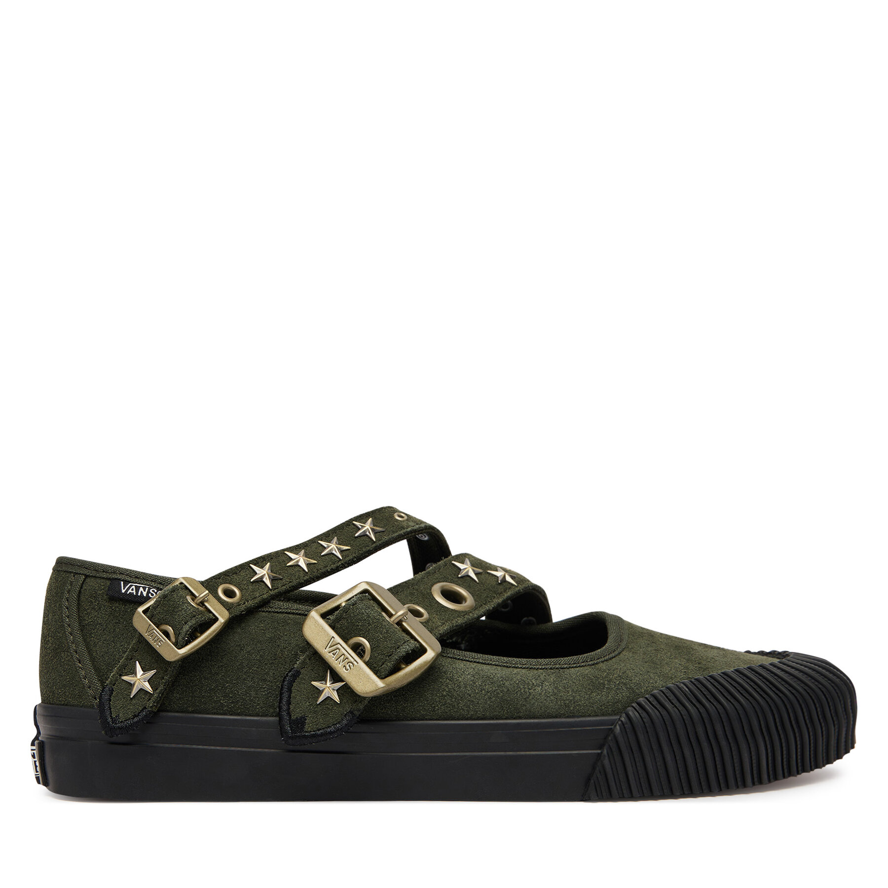 Vans Półbuty Mary Jane Straps VN000D9AOLV1 Zielony