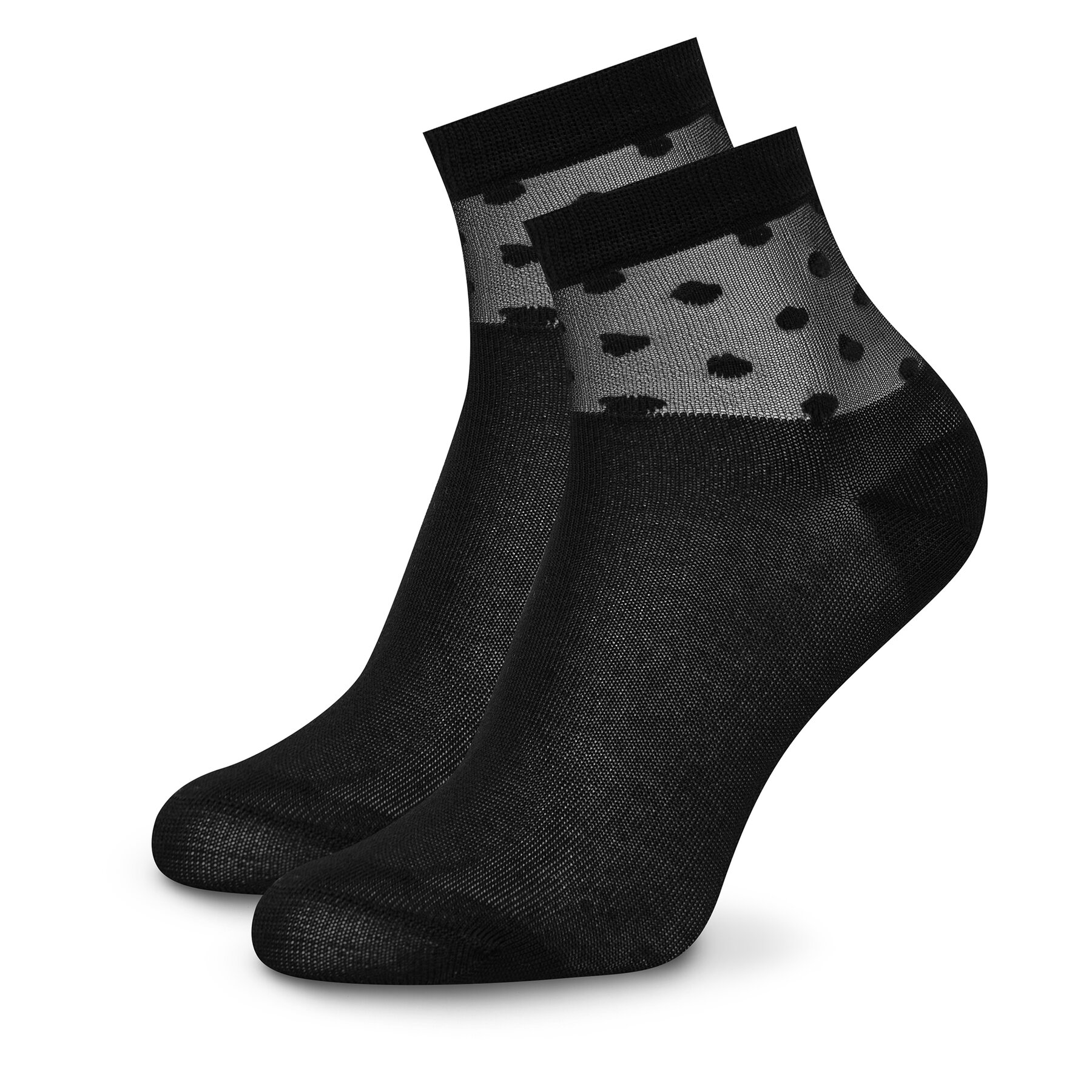 Nine West Skarpety długie KR_NW_STREET_W_SS25 (2 PACK) Czarny