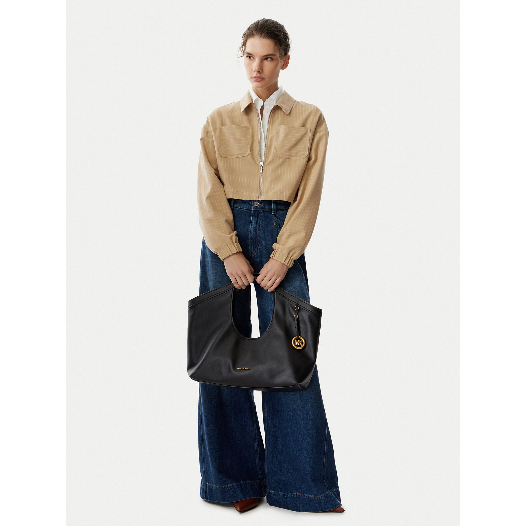 MICHAEL Michael Kors Torebka 30T6AX6T3L Czarny