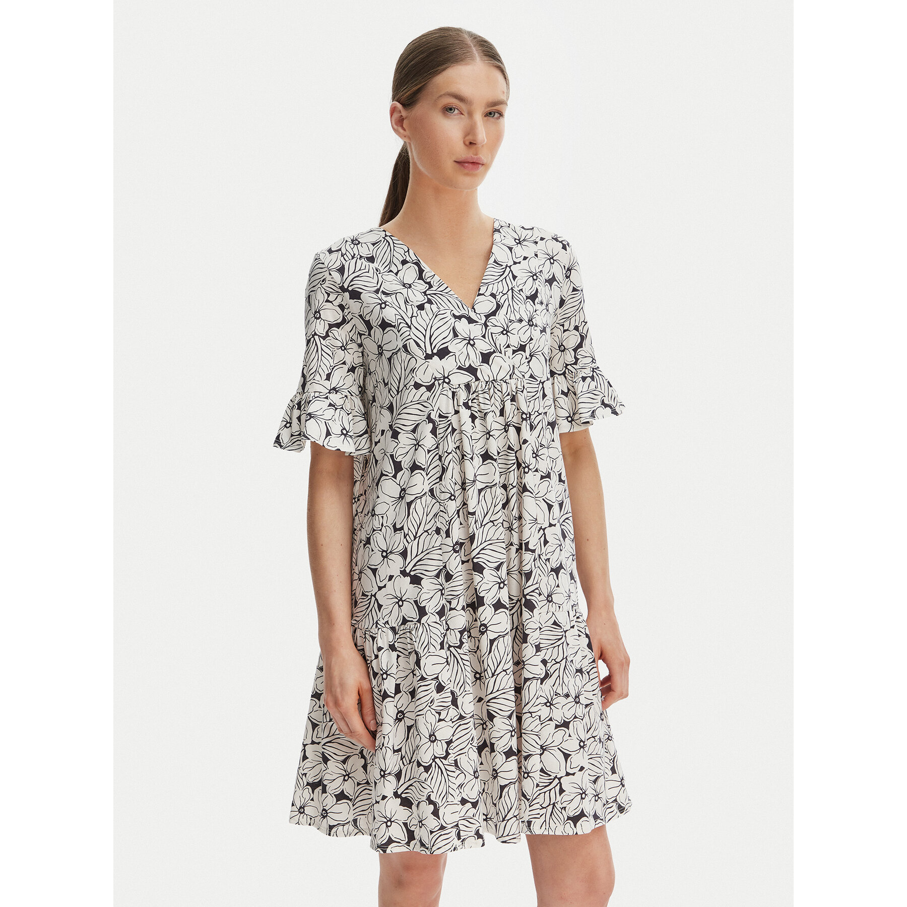 Weekend Max Mara Sukienka codzienna Fuoco 2615621072 Beżowy Regular Fit