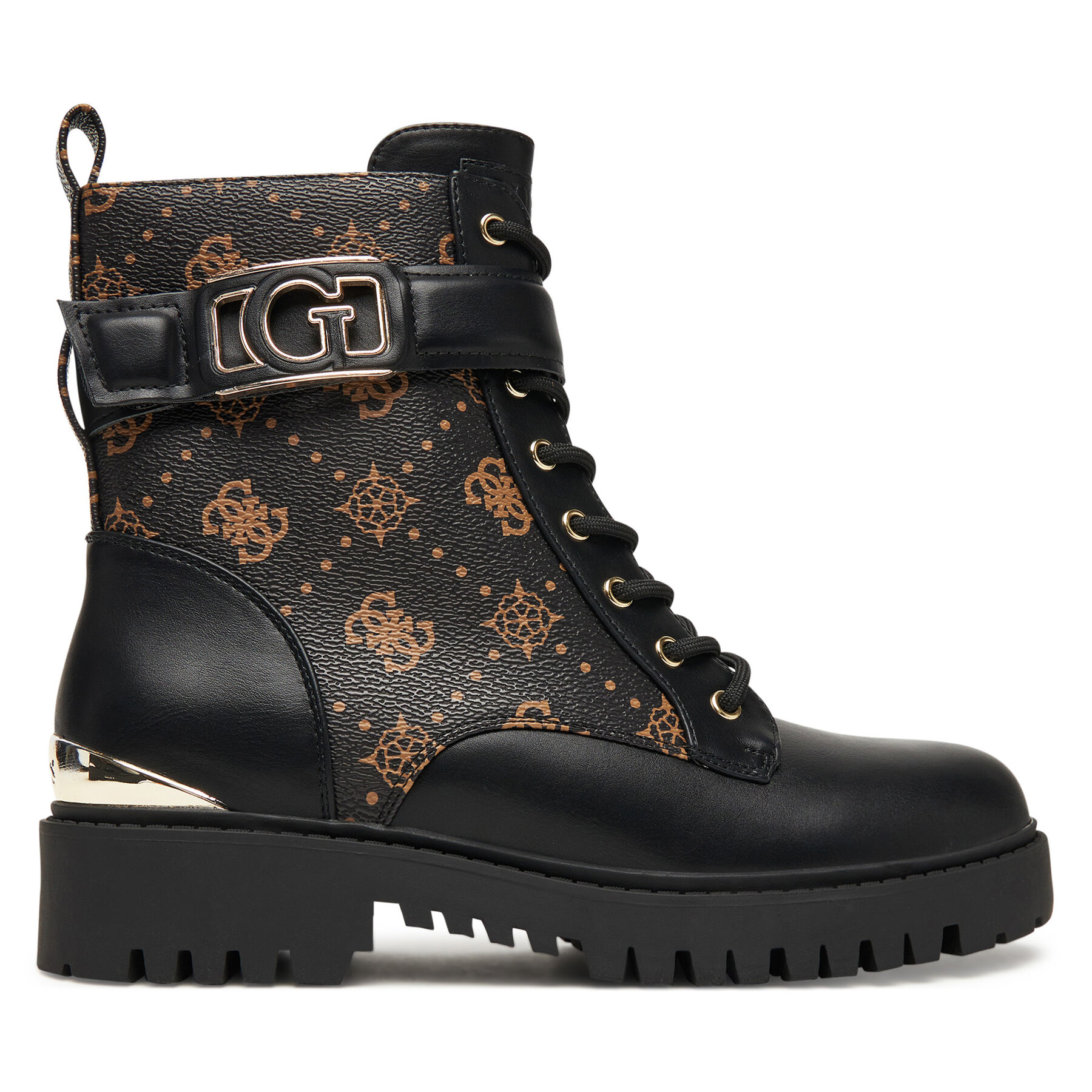 Guess Trapery FLTORA FAL10 Czarny