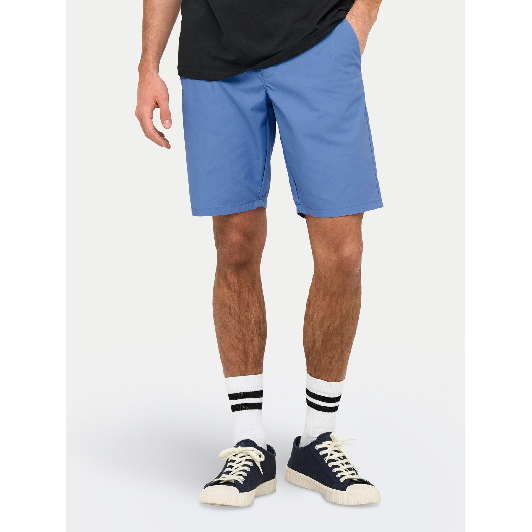 Only & Sons Szorty materiałowe Skal 22034682 Niebieski Slim Fit