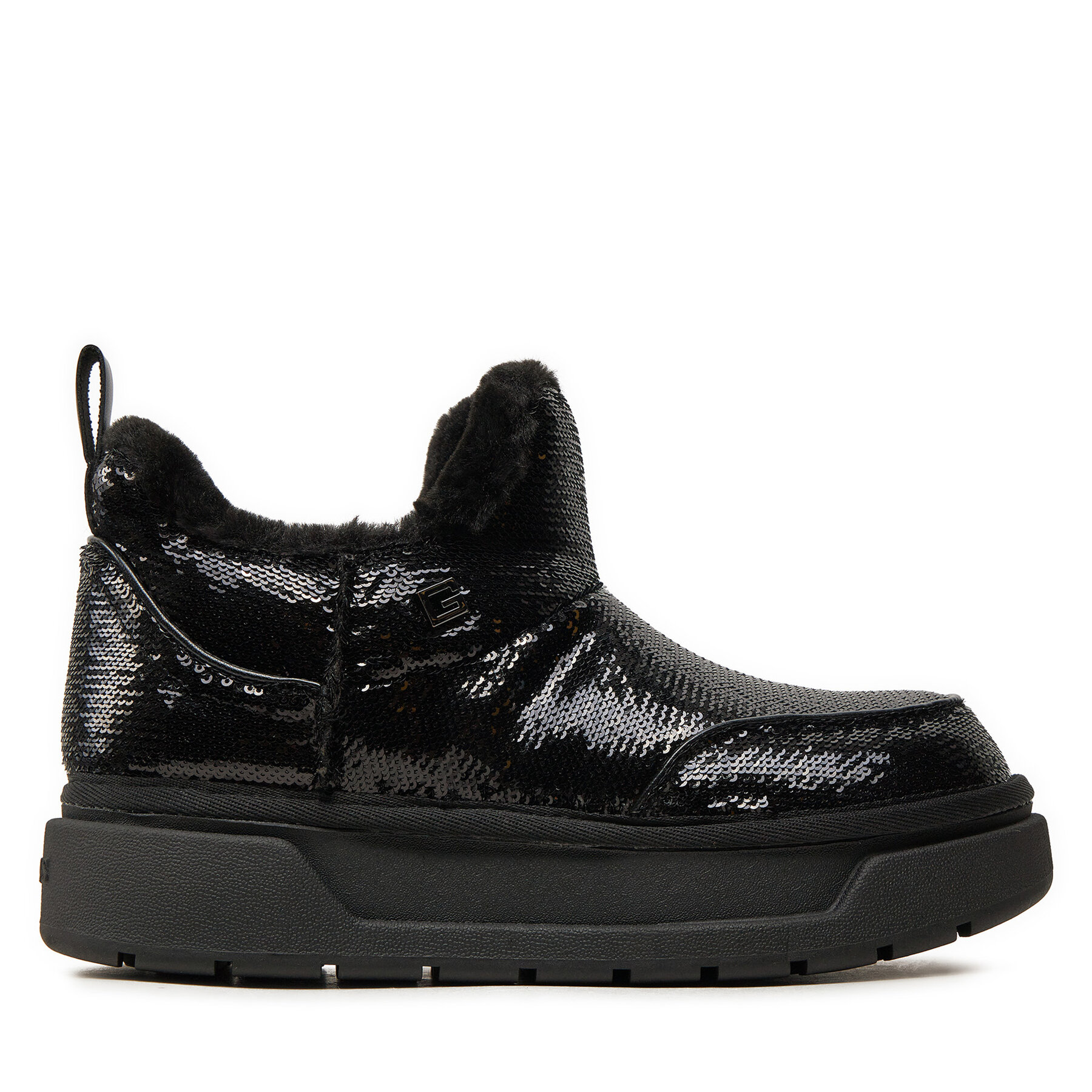 Guess Botki Uniea FLFUNE FAM10 Czarny