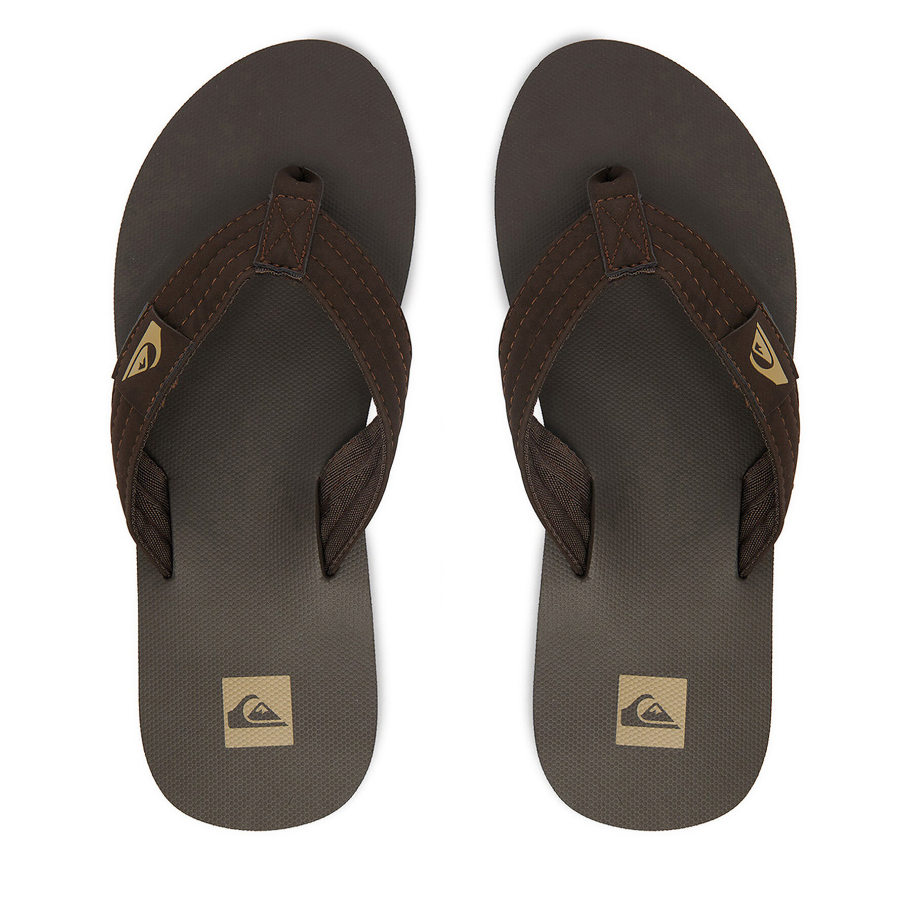 Quiksilver Japonki EO-DUNE CQ10036MGG Brązowy ciemny