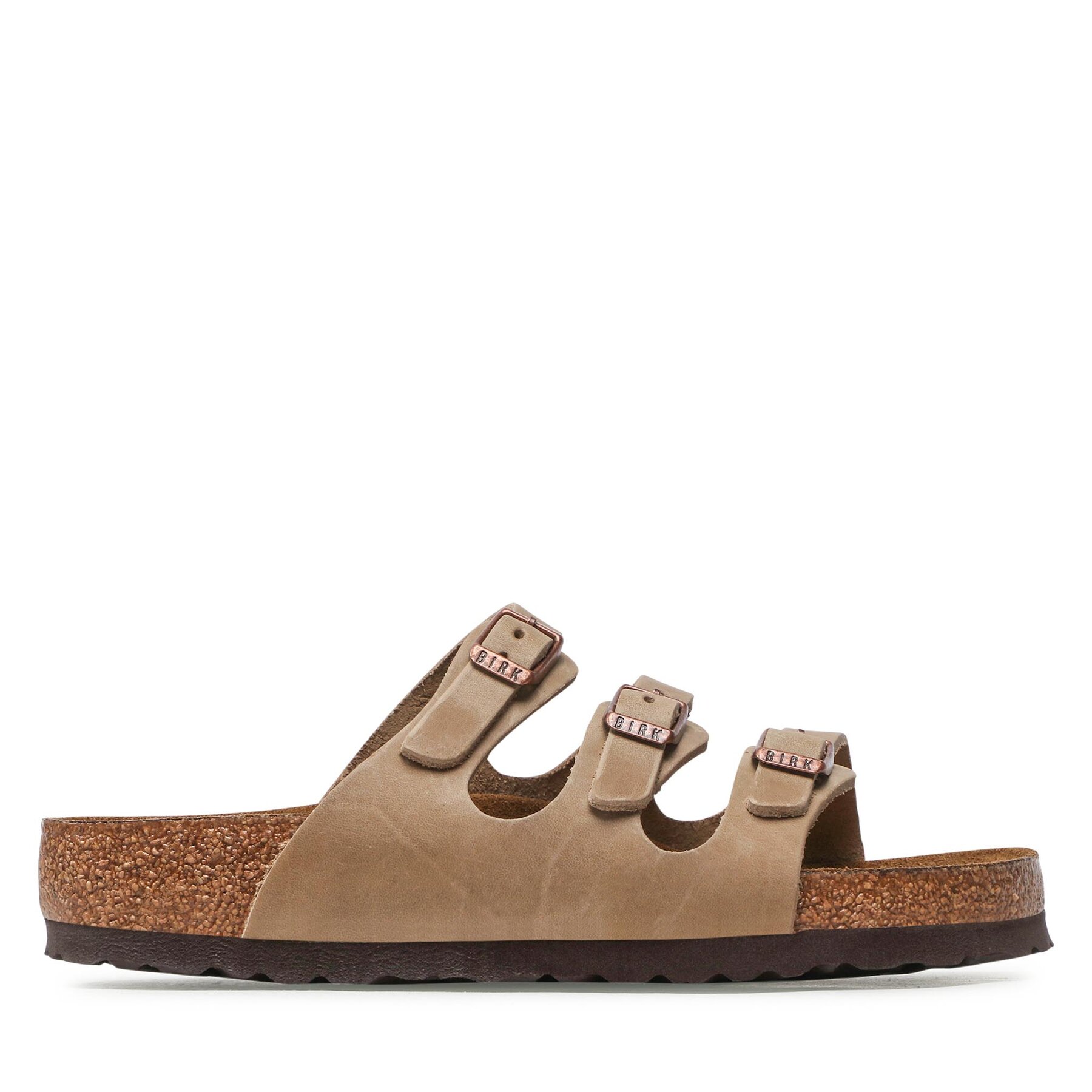 Birkenstock Klapki Florida 1011432 Beżowy