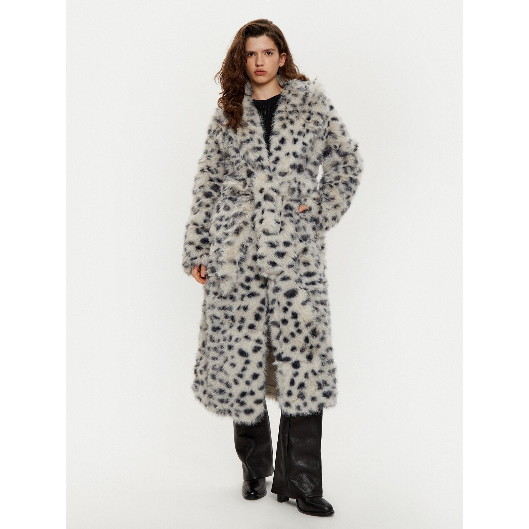 Bardot Futro 59775JB Szary Regular Fit
