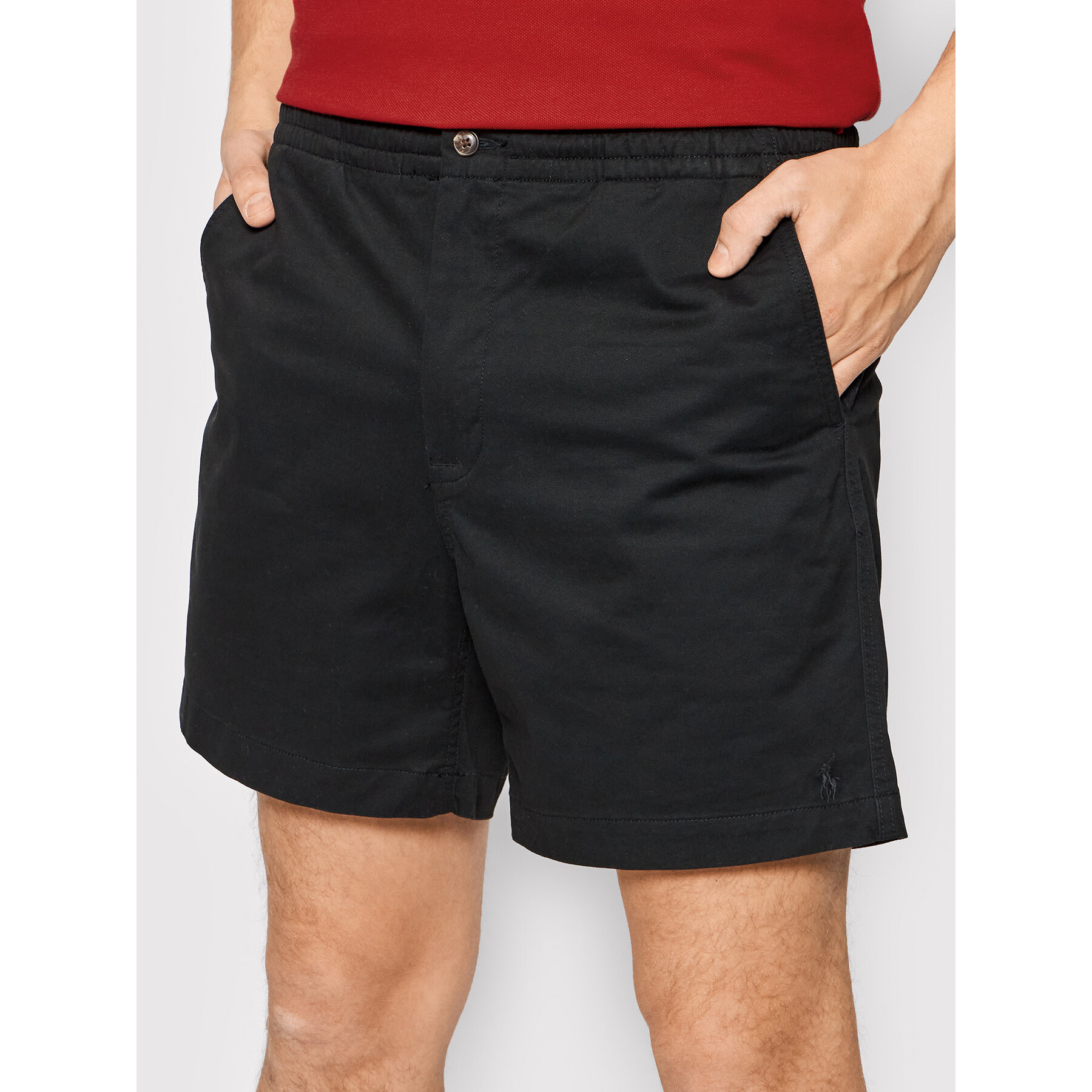 Polo Ralph Lauren Szorty materiałowe 710644995013 Czarny Regular Fit