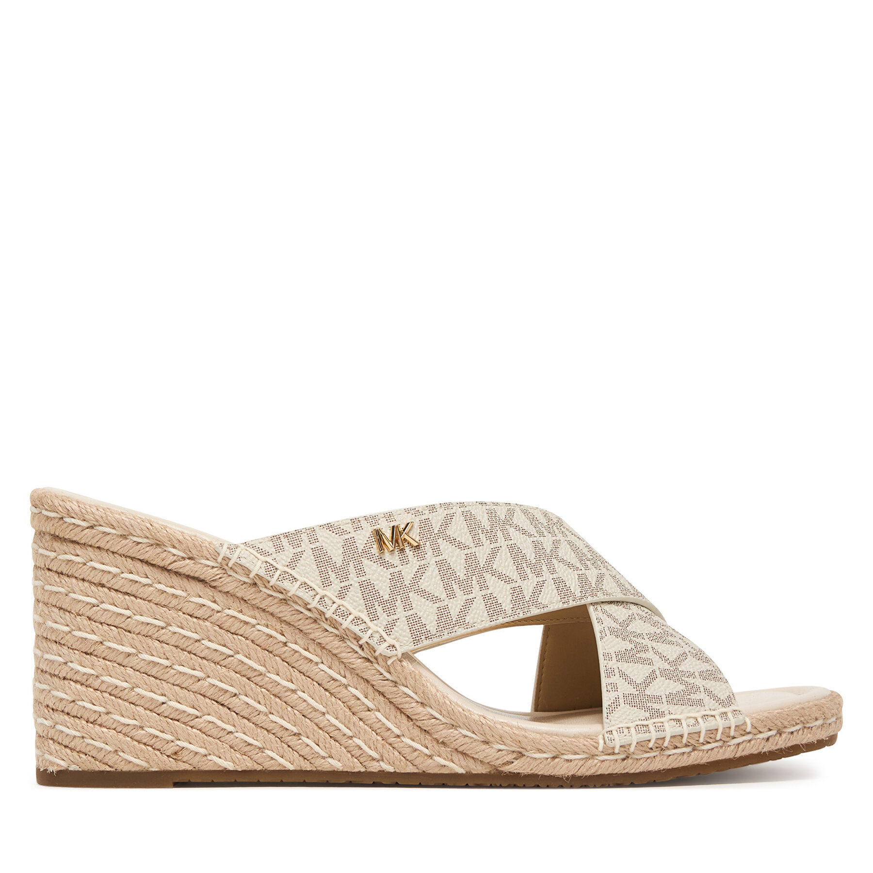 MICHAEL Michael Kors Espadryle Kenzie 40R6KZMS1B Kremowy