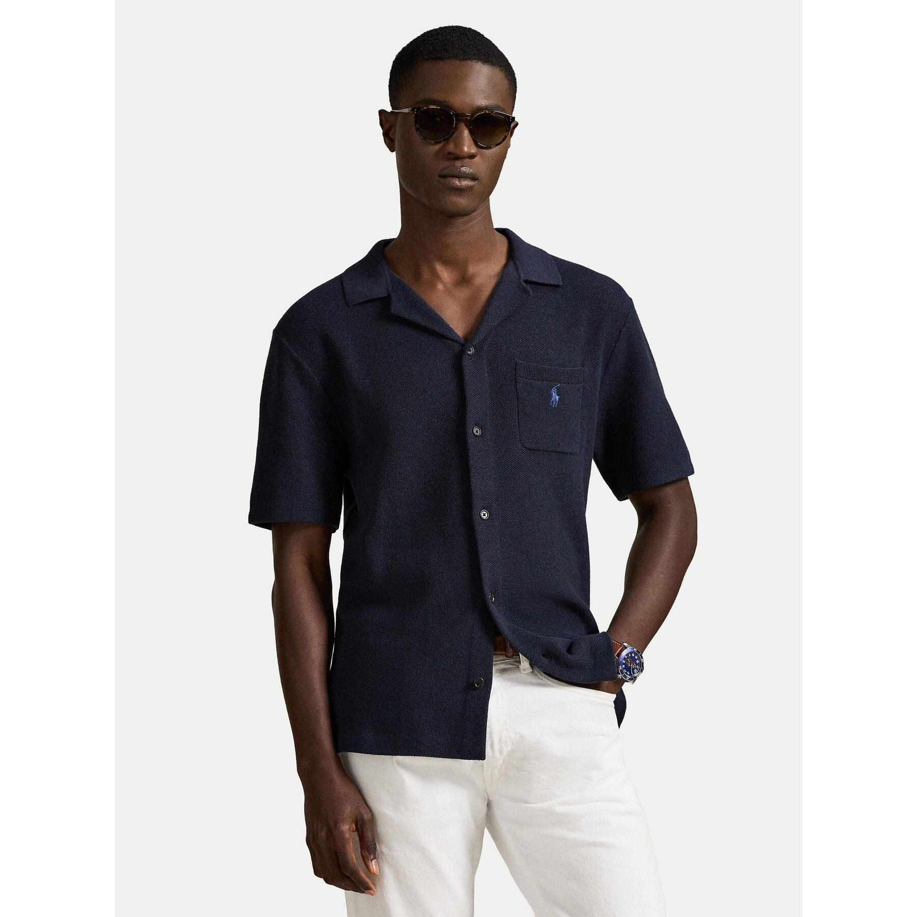Polo Ralph Lauren Koszula 710P04442001 Granatowy Regular Fit