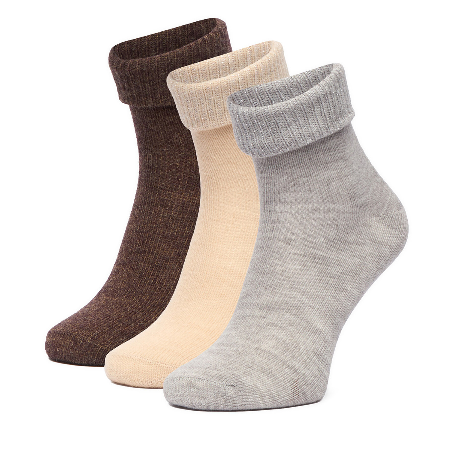 Nine West Skarpety długie CEO_KR_NW_101_W_AW25_(3-PACK) Kolorowy