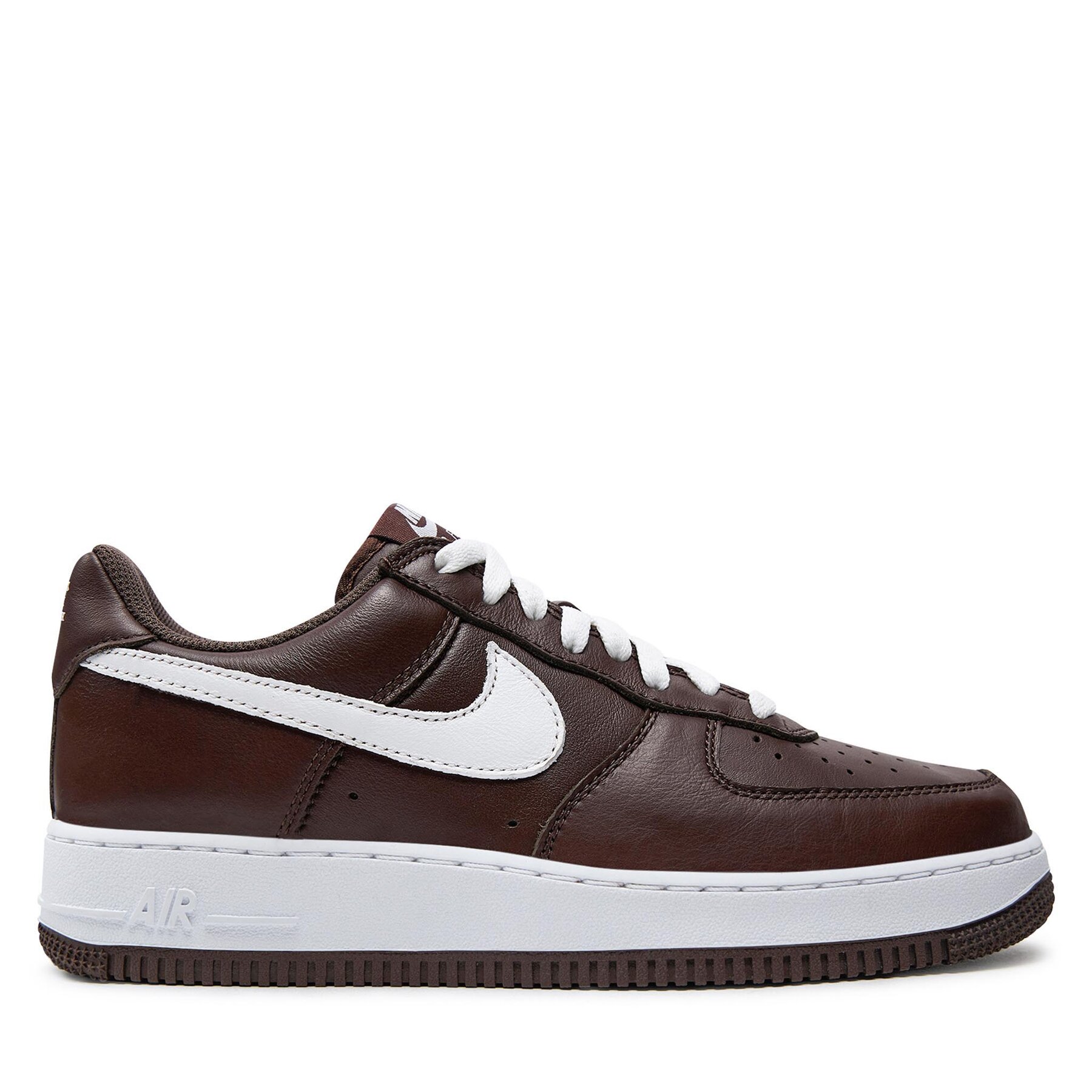 Nike Sneakersy Air Fore 1 Low Retro Qs FD7039 200 Brązowy