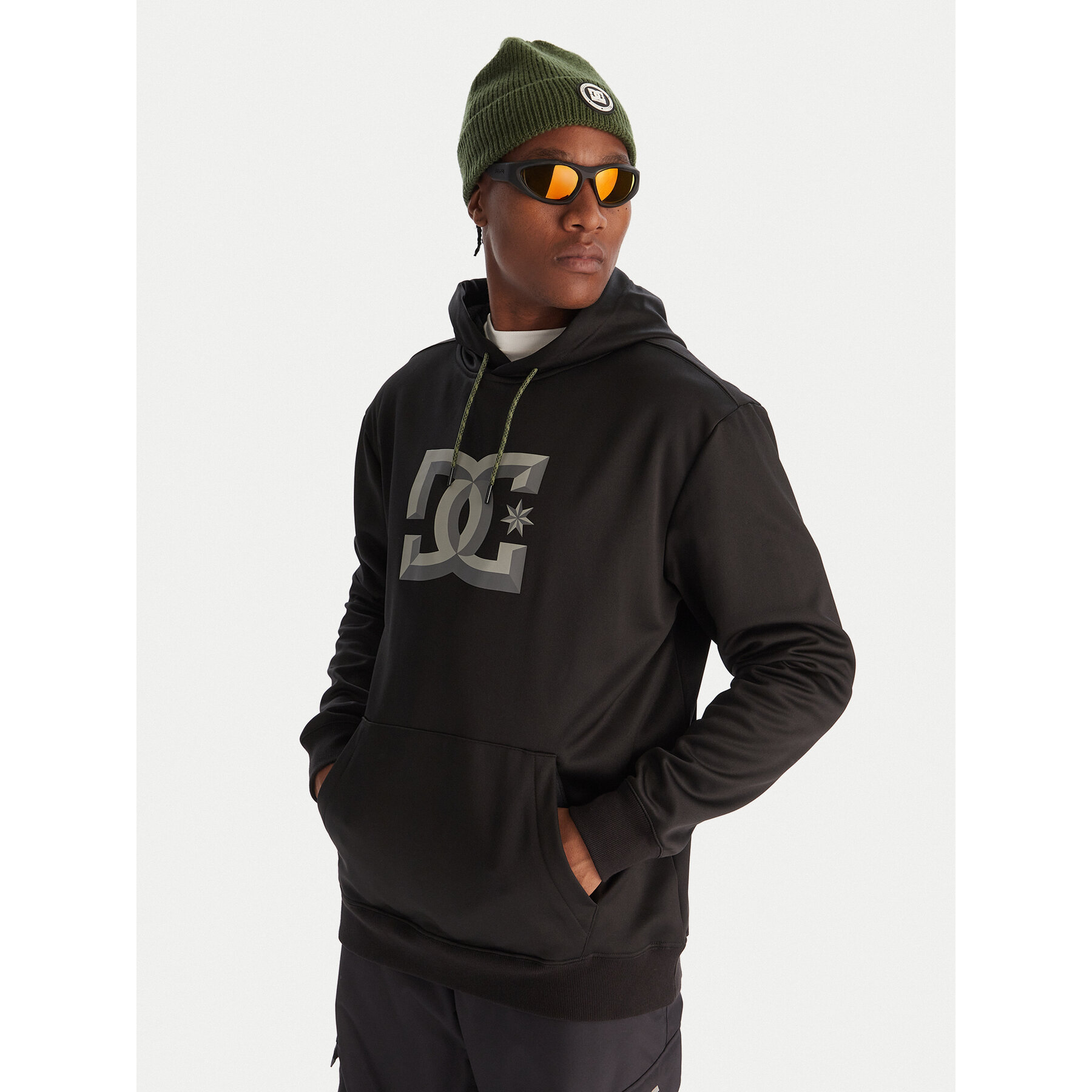 DC Shoes Bluza Snowstar ADYFT03417 Czarny Regular Fit