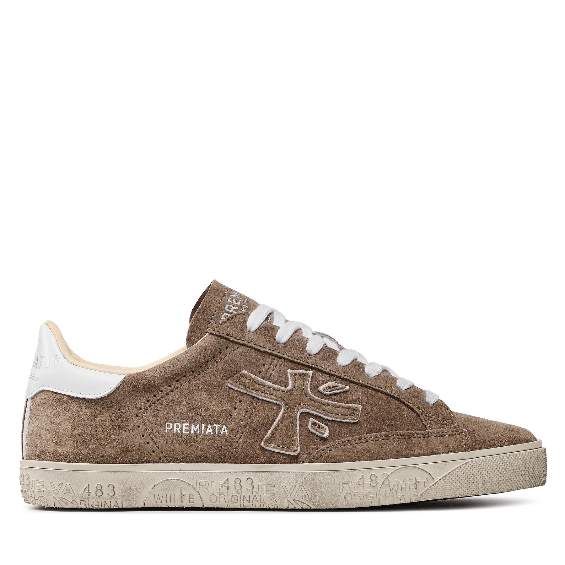 Premiata Sneakersy Steven 6221 Brązowy