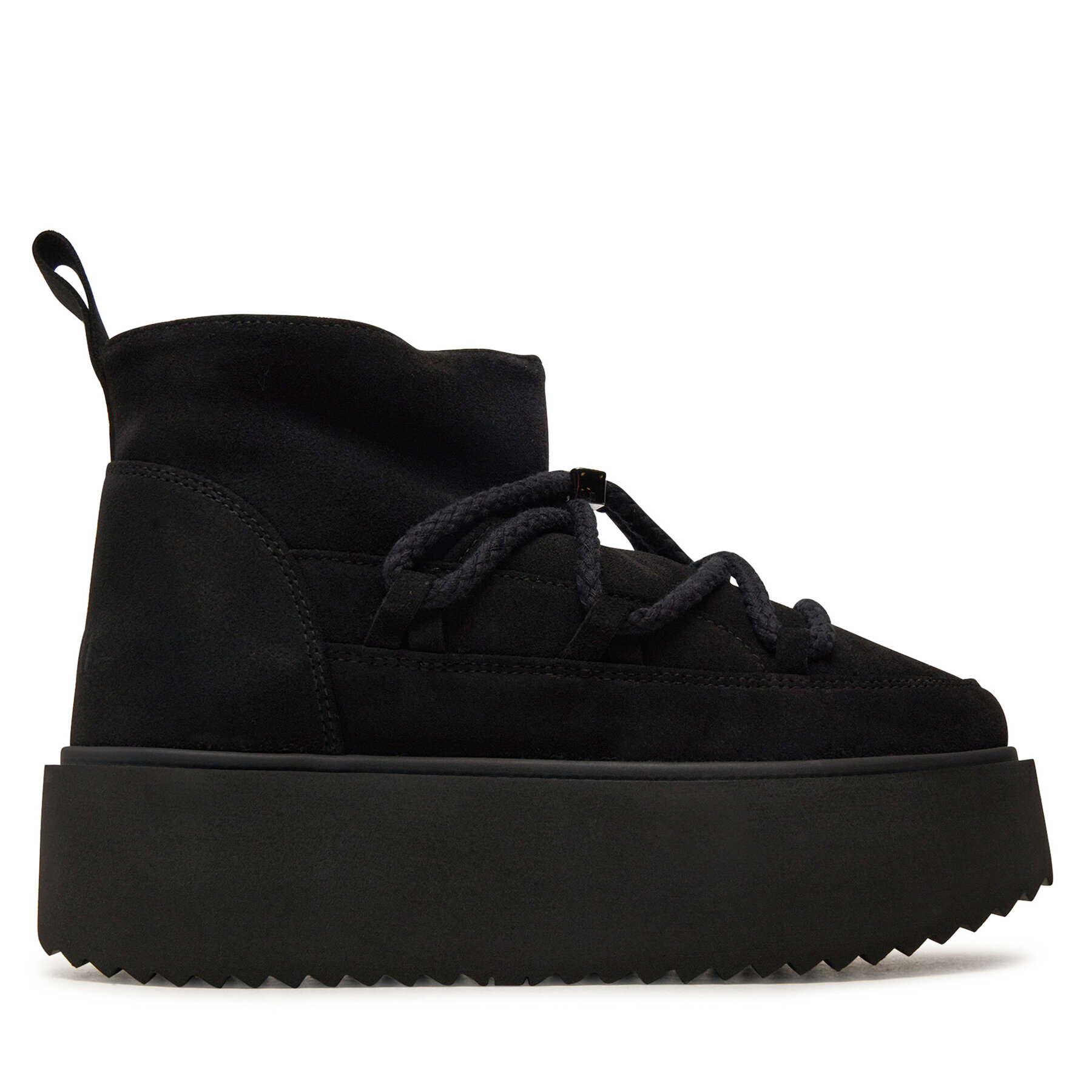 Inuikii Śniegowce Classic Low Platform 75204-004 Czarny