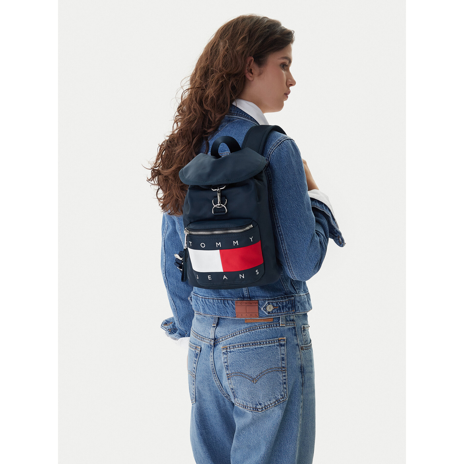 Tommy Jeans Plecak Tjw Archive Backpack AW0AW18088 Granatowy